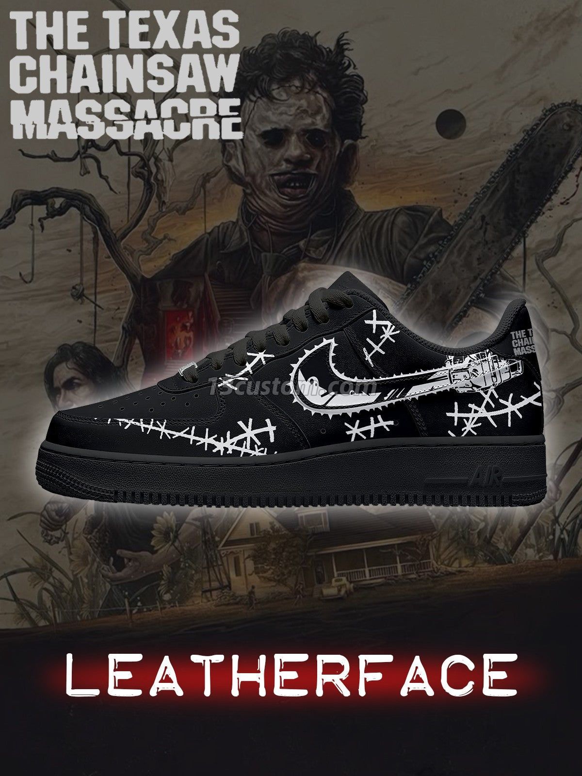 Leatherface V.3 Custom Sneakers