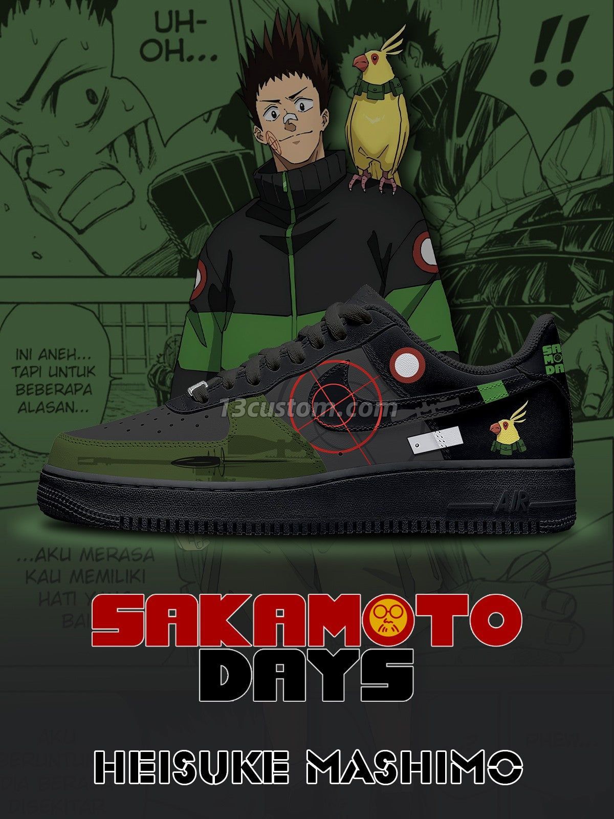 Heisuke Mashimo V.1 Custom Sneakers