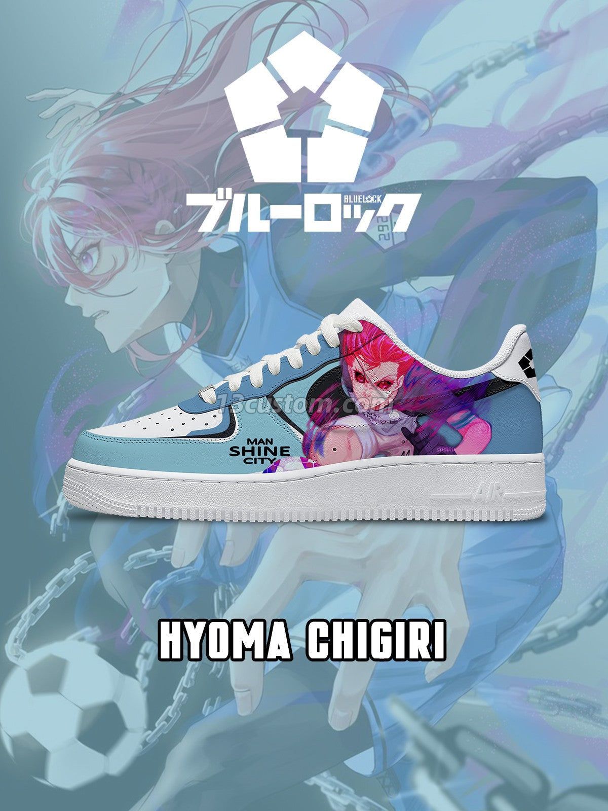 Hyoma Chigiri V.4 Custom Sneakers