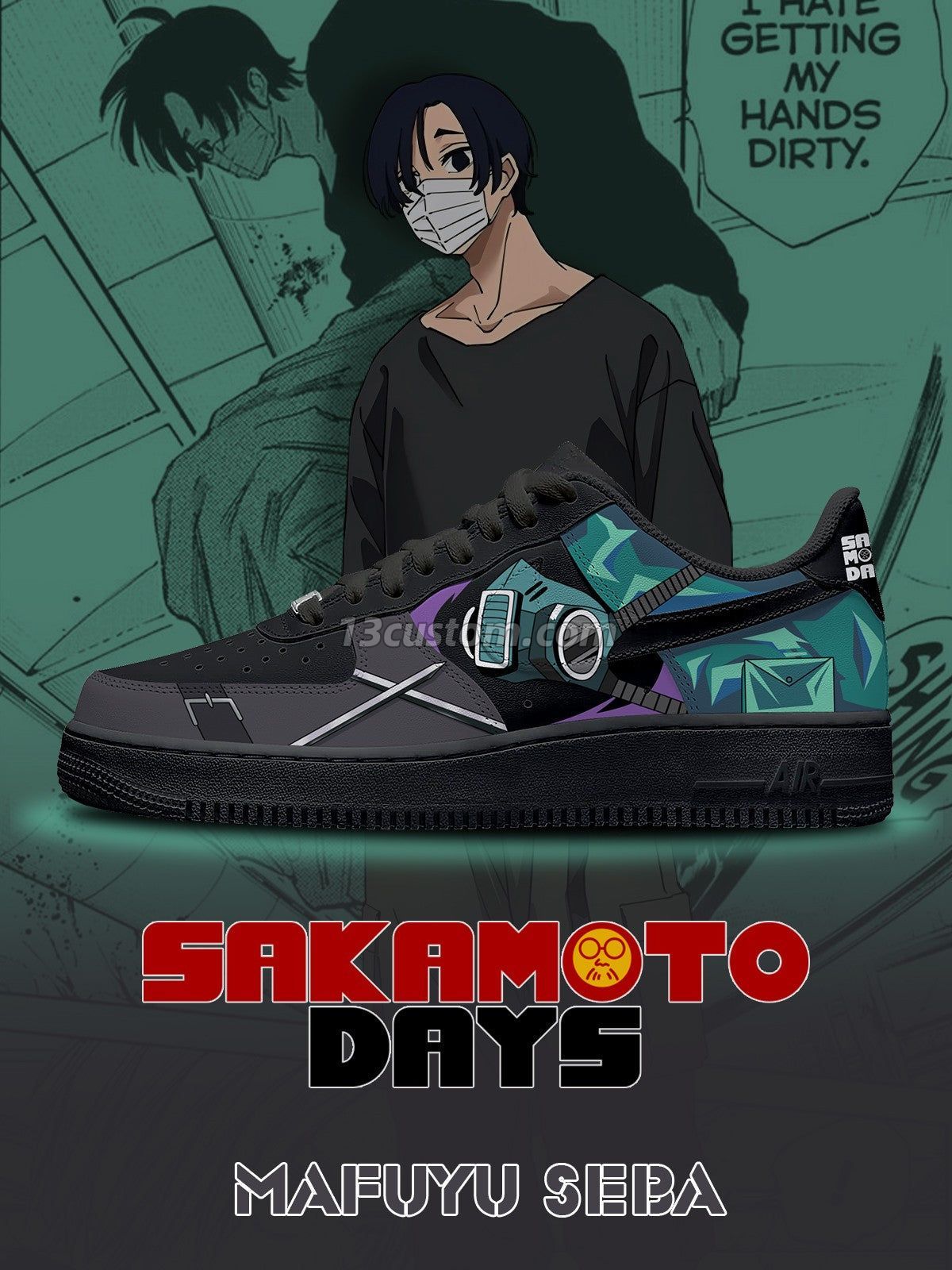 Mafuyu Seba V.1 Custom Sneakers