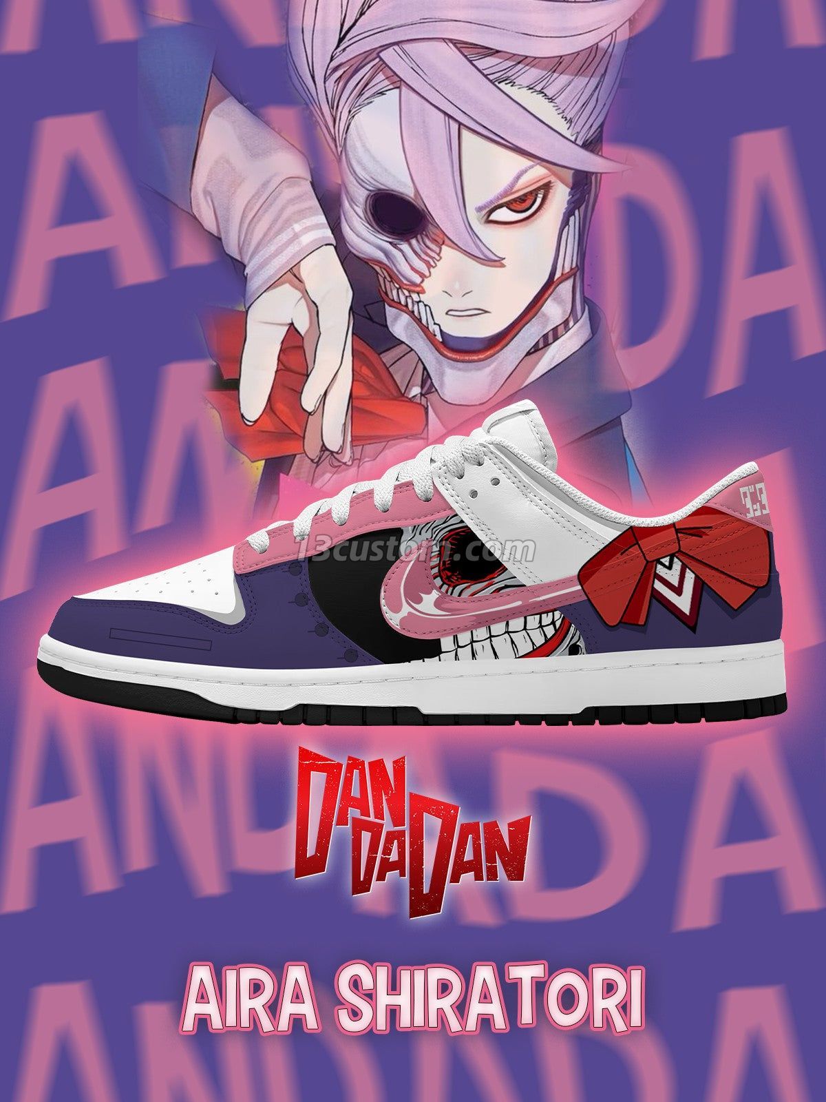 Aira Shiratori V.4 Custom Court-Low Sneakers