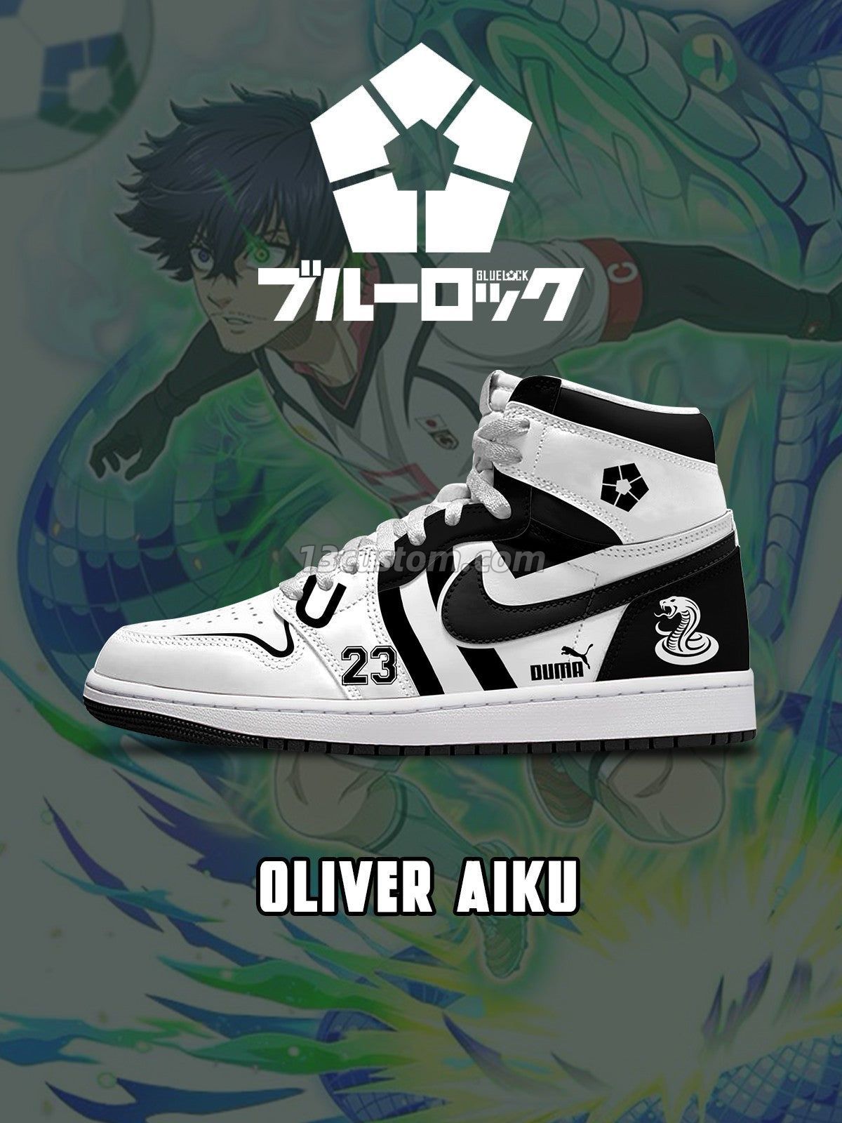 Oliver Aiku V.2 Custom High-Top Sneakers