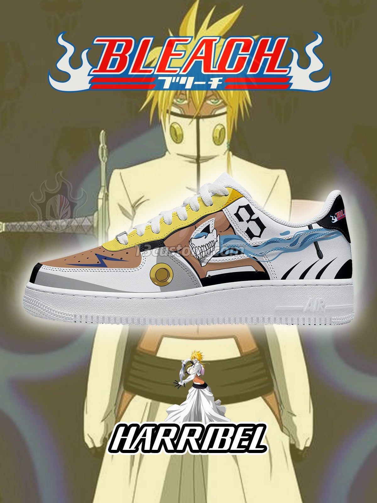 Harribel V.2 Custom Sneakers