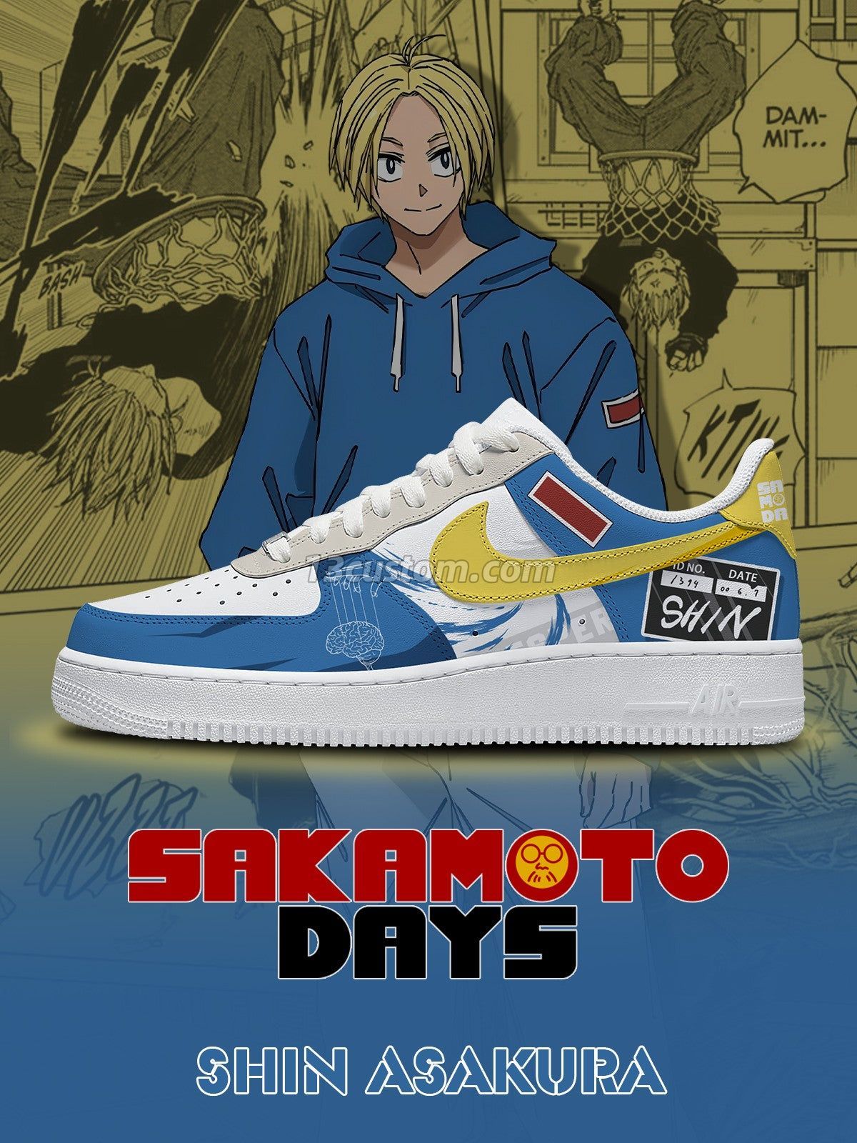 Shin Asakura V.1 Custom Sneakers