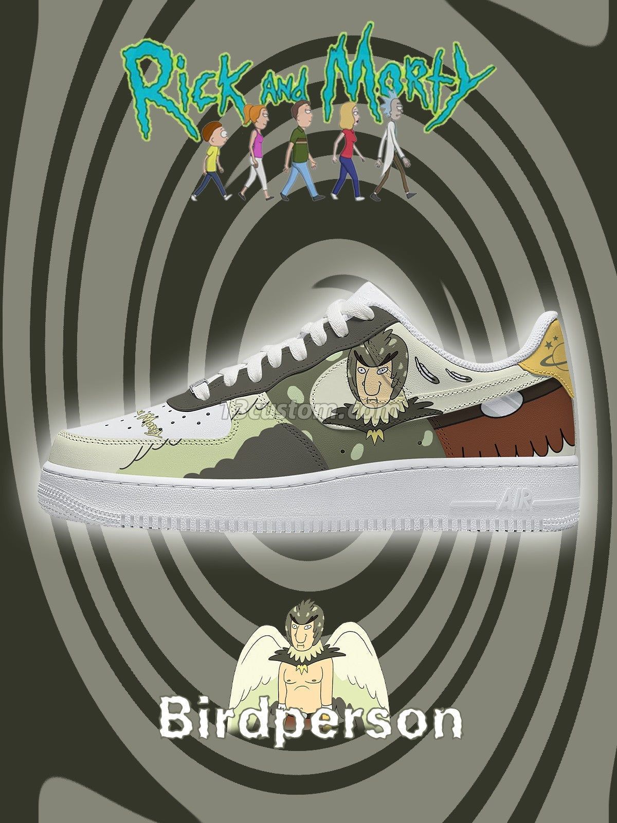 Birdperson V.1 Custom Sneakers