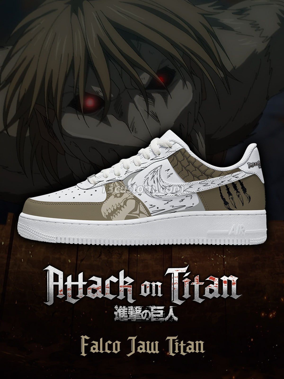 Falco Jaw Titan V.2 Custom Sneakers