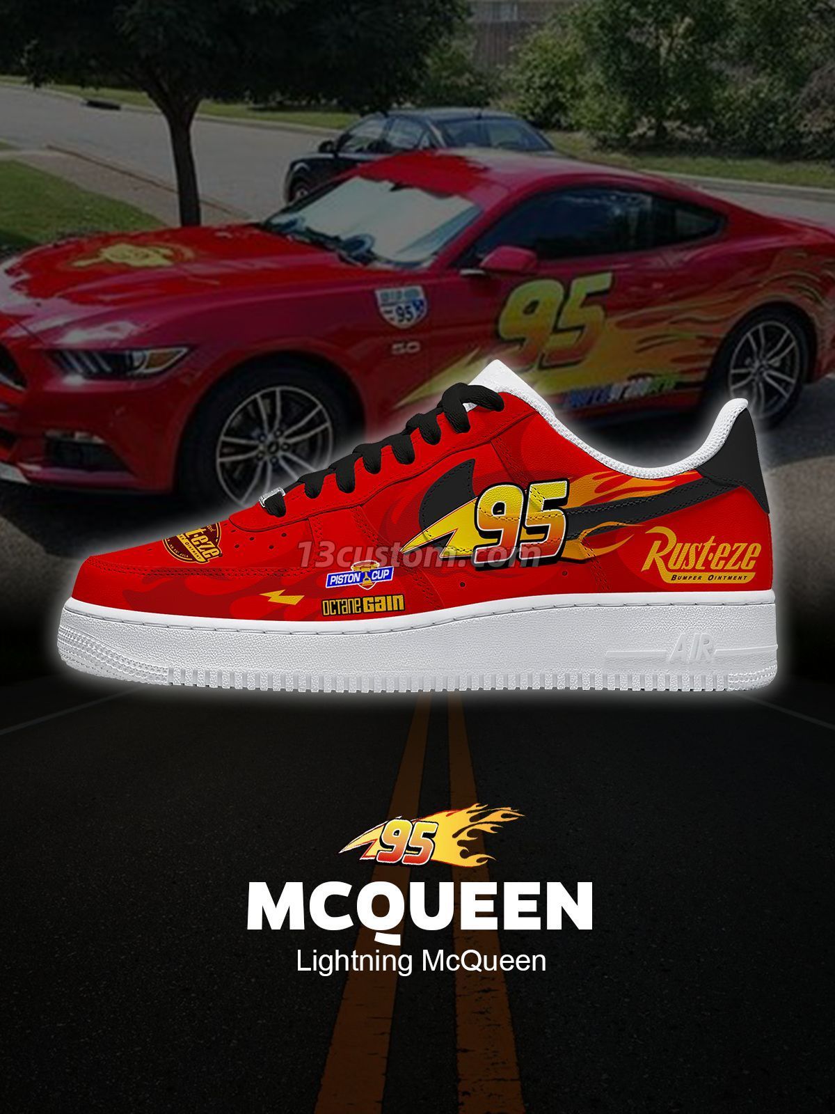 Lightning MQ Custom Sneakers