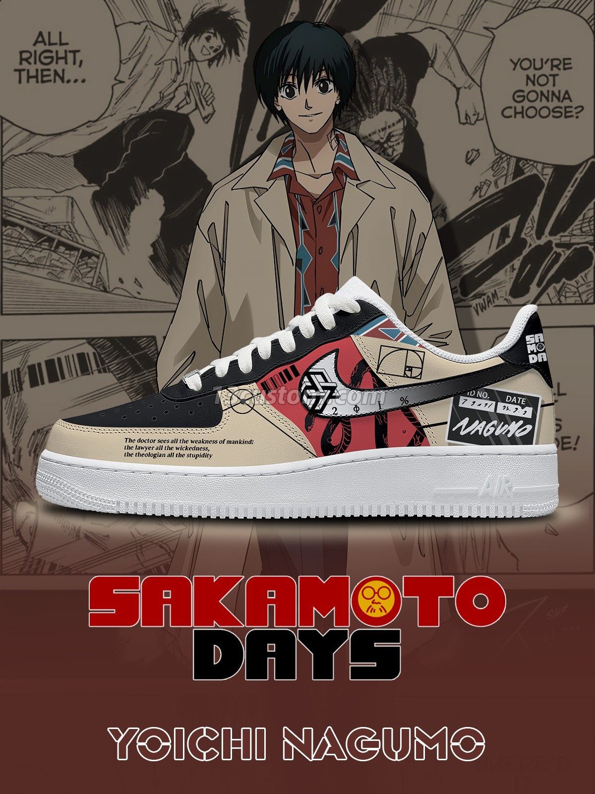 Yoichi Nagumo V.1 Custom Sneakers