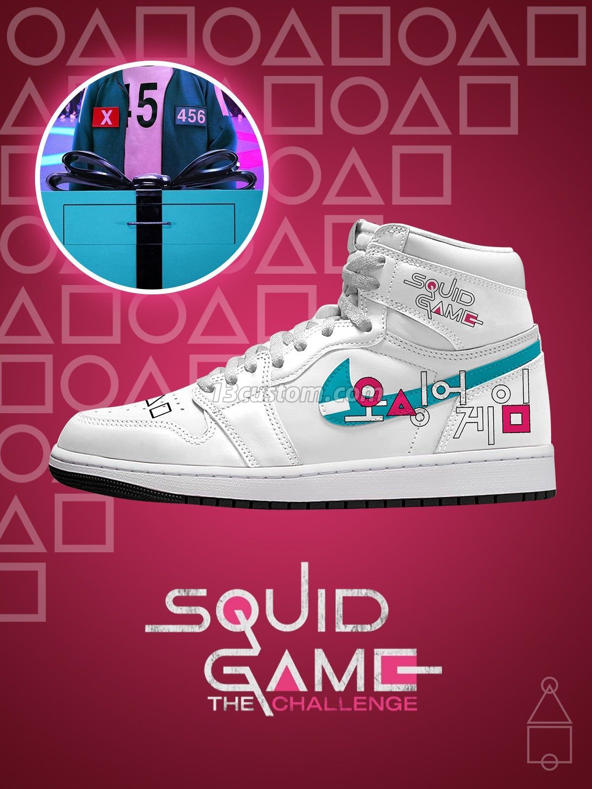 Players V.1 Custom High-Top Sneakers