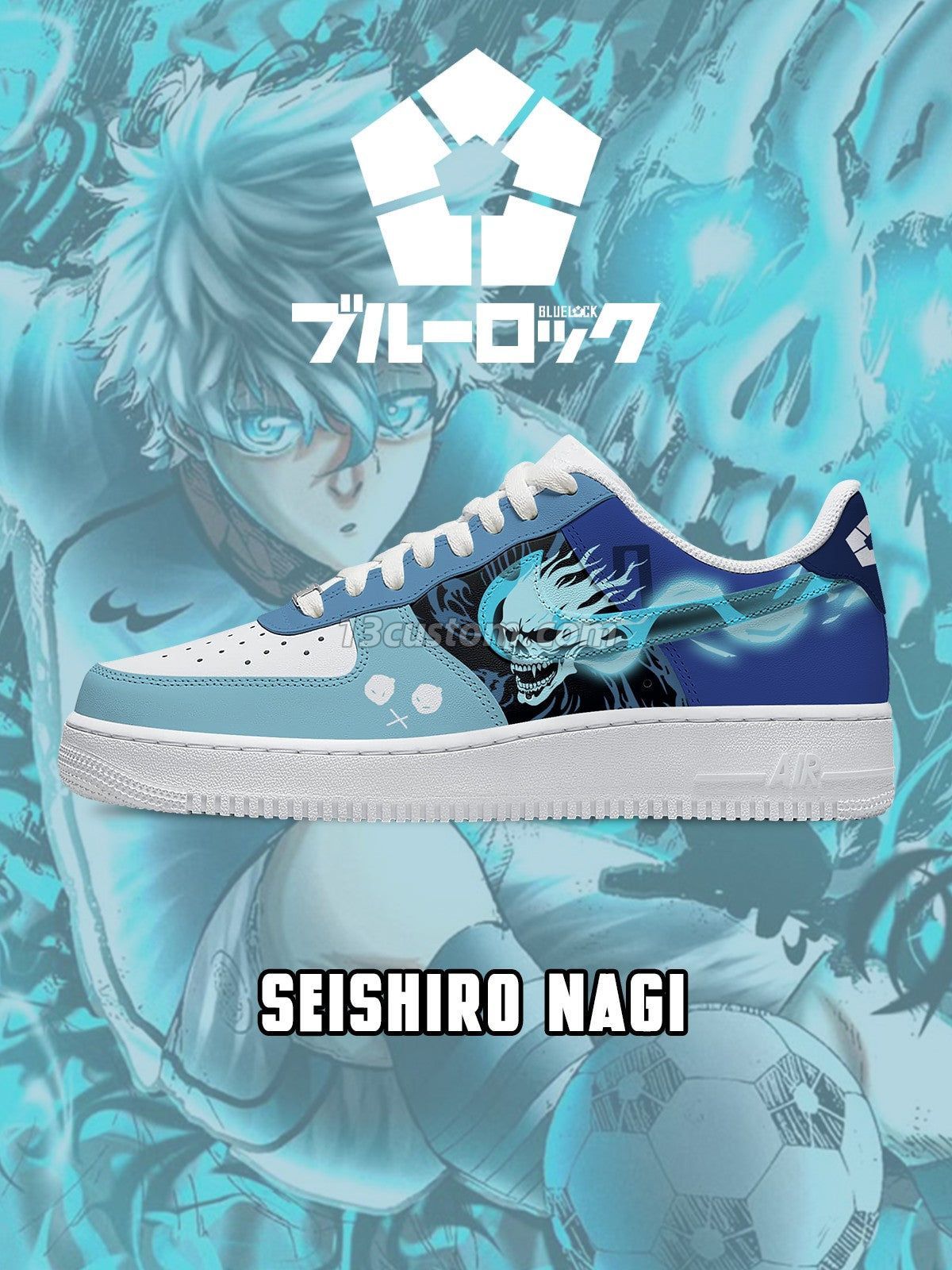 Seishiro Nagi V.6 Custom Sneakers