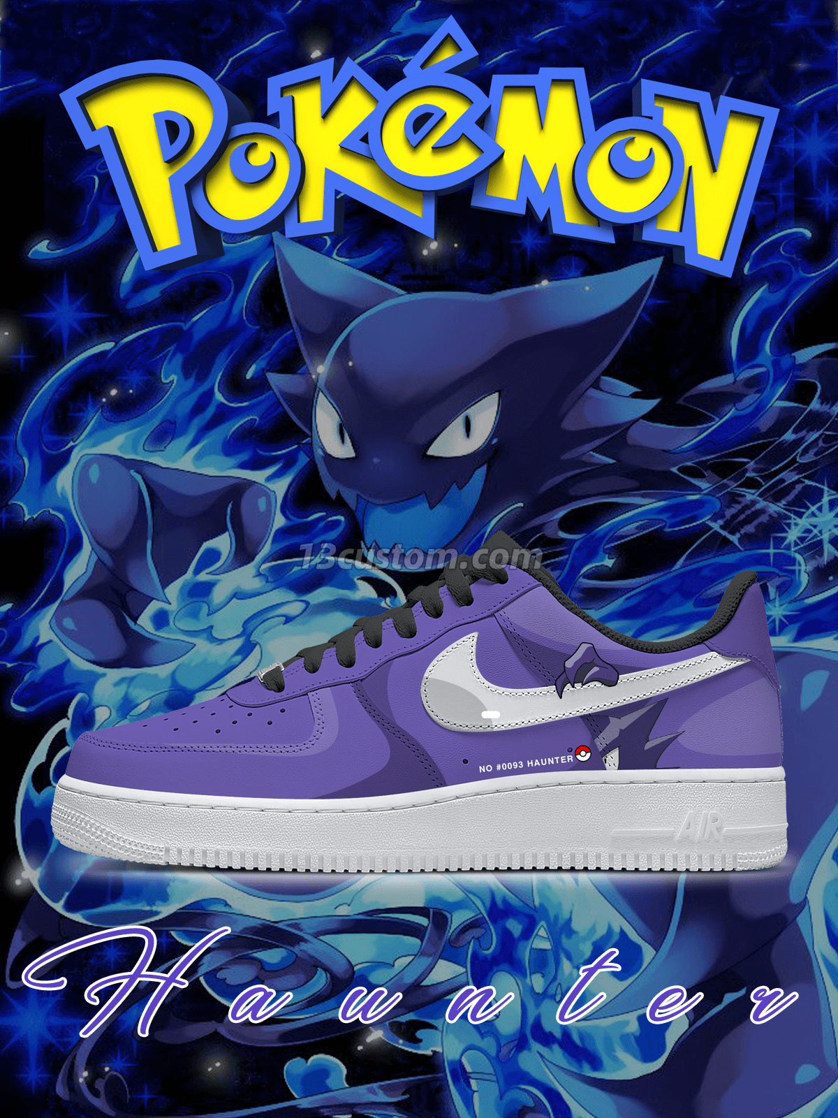 No.0093 Haunter Custom Sneakers