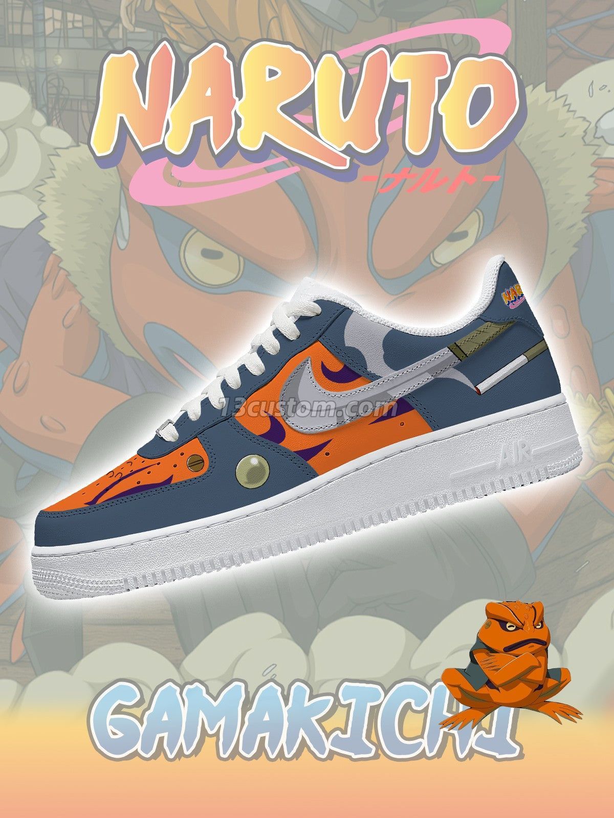 Gamakichi V.1 Custom Sneakers