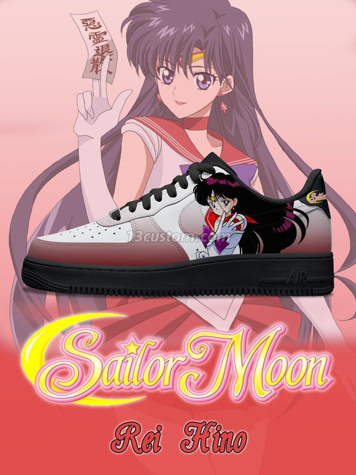 Rei Hino V.1 Custom Sneakers