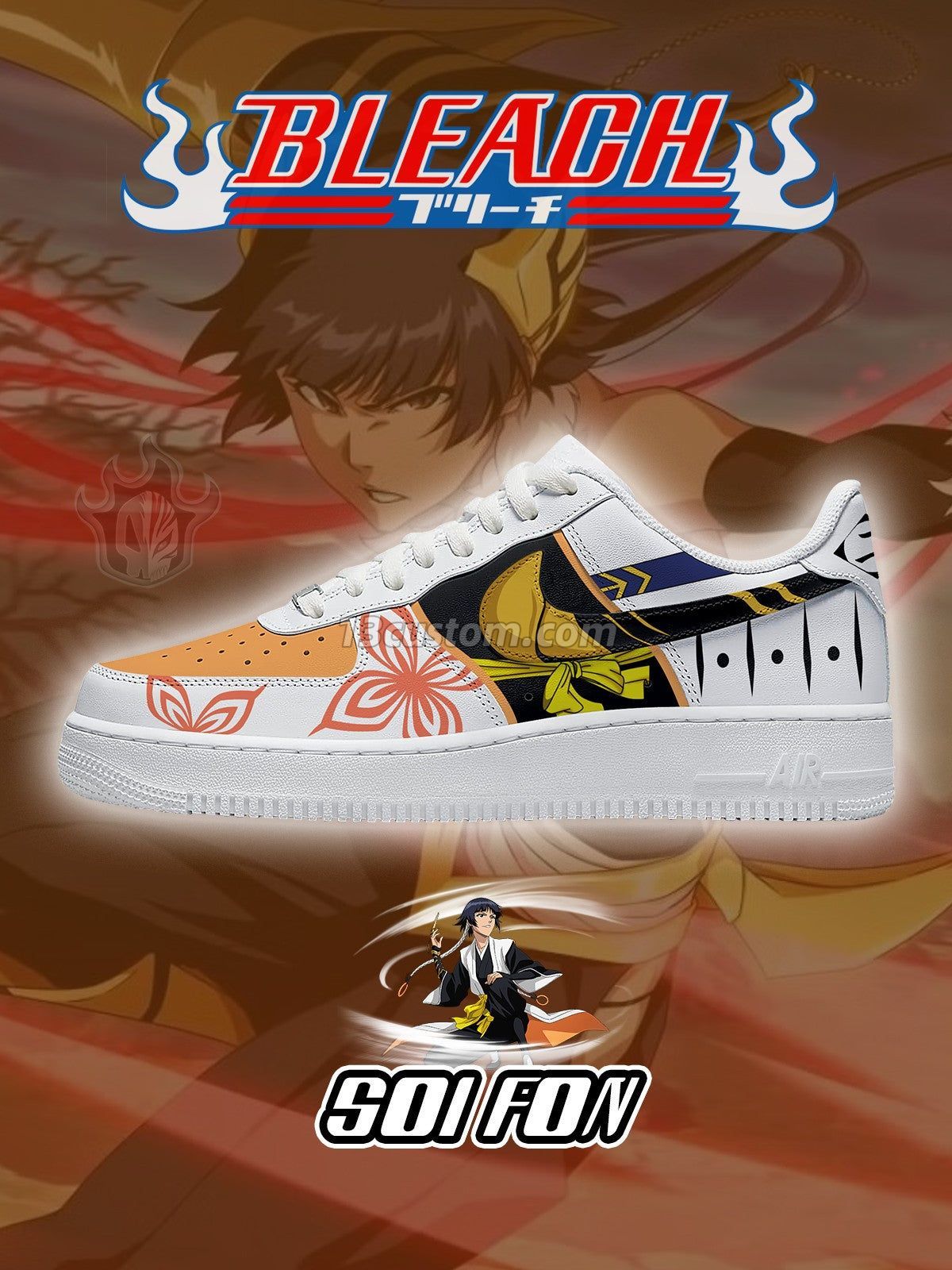 Soi Fon V.2 Custom Sneakers
