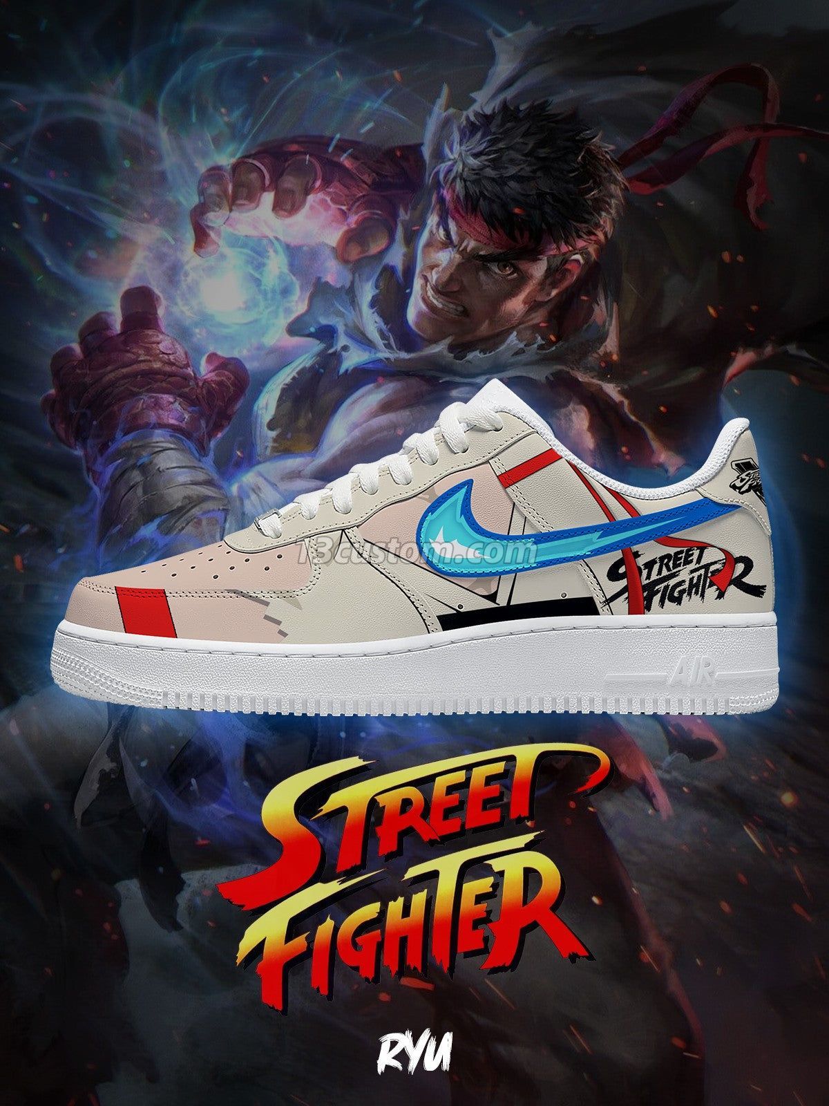 Ryu V.1 Custom Sneakers