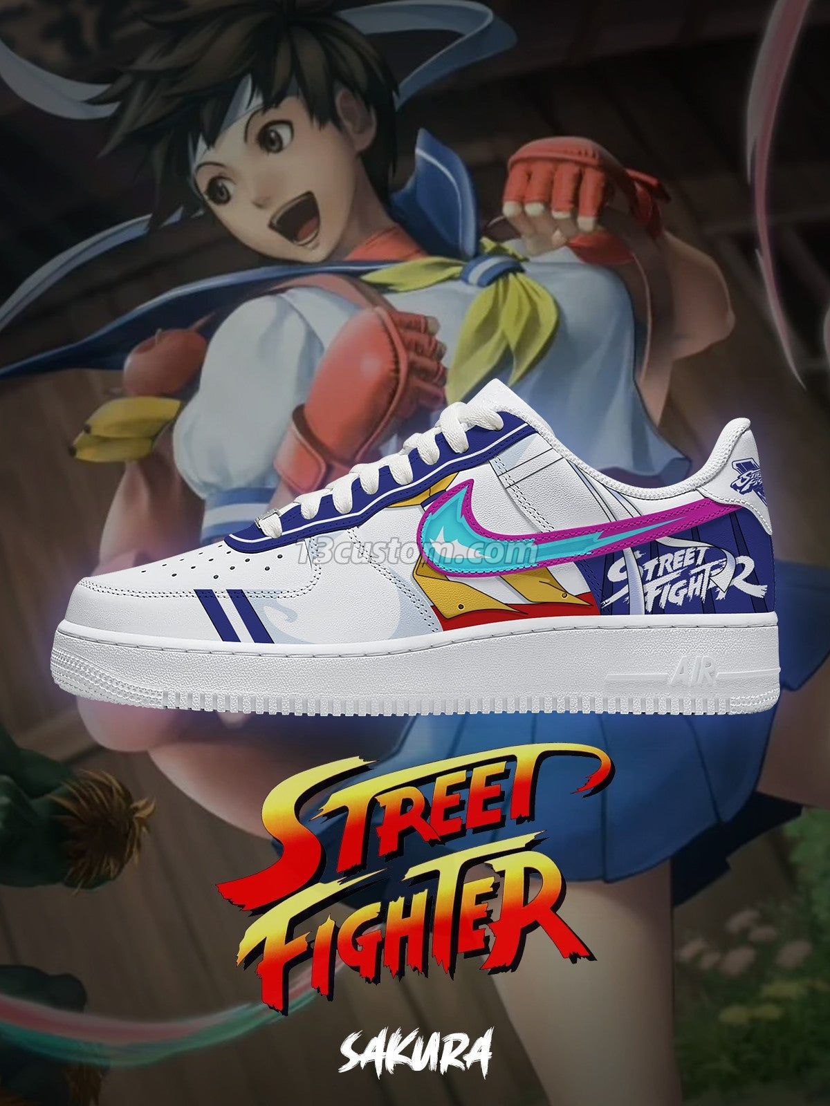 Sakura V.1 Custom Sneakers