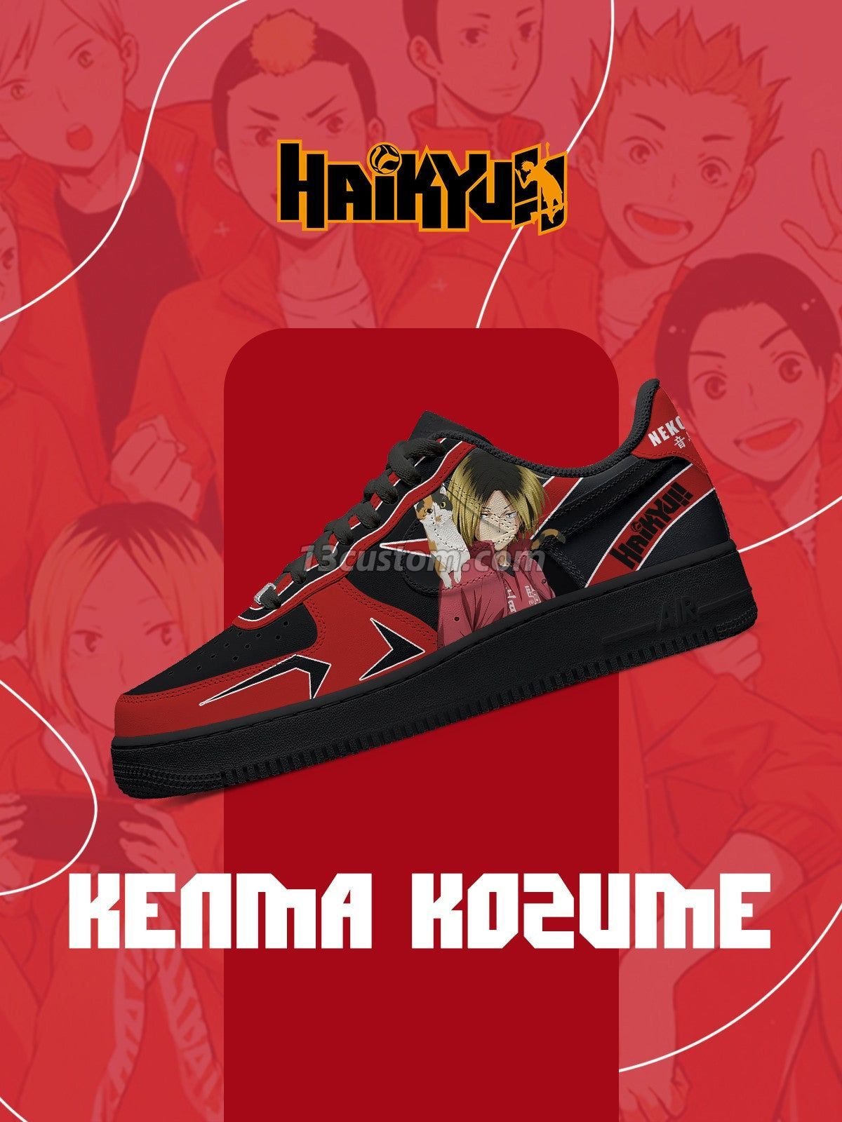 Kenma Kozume V.1 Custom Sneakers