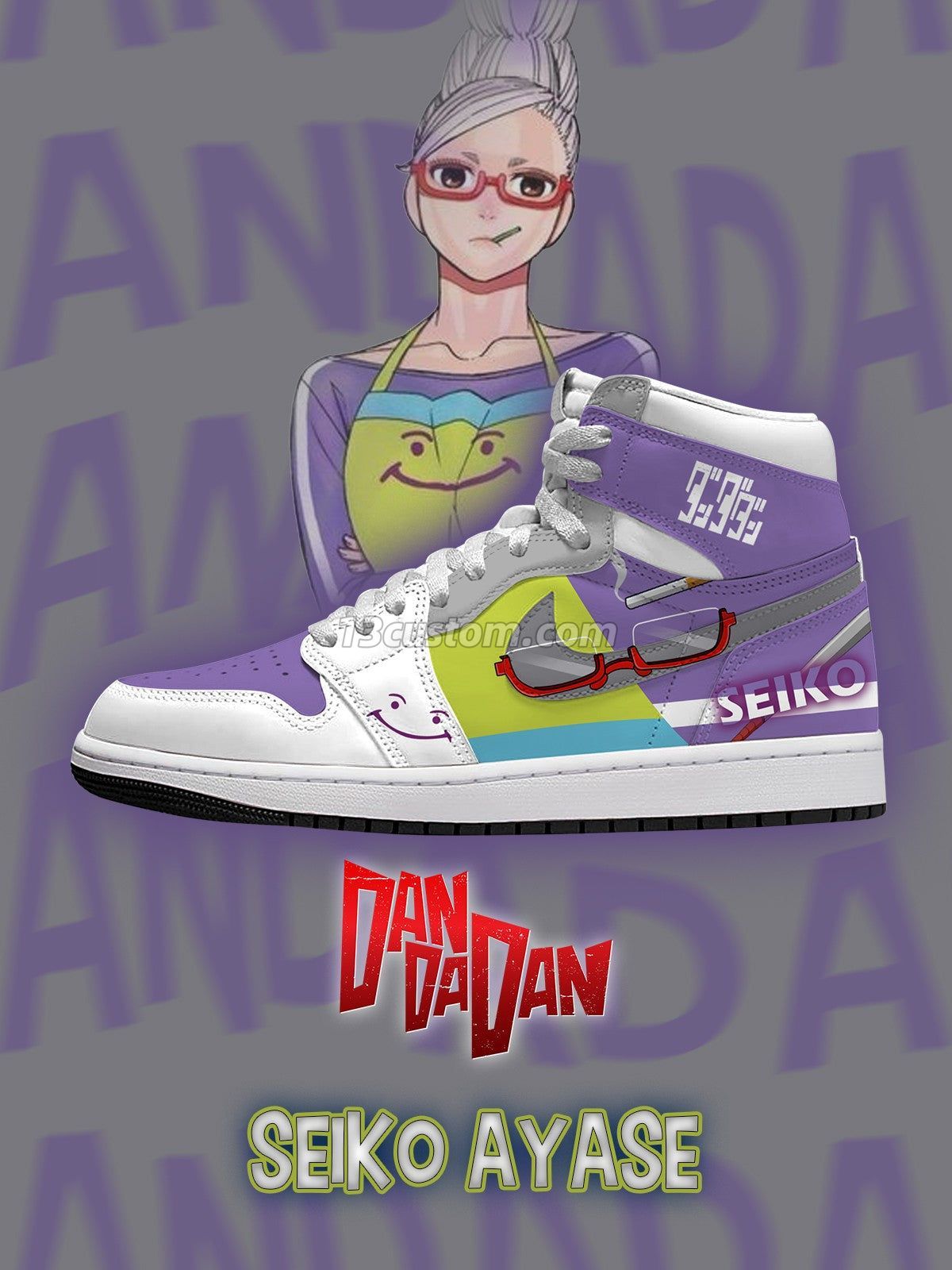 Seiko Ayase V.3 Custom High-Top Sneakers