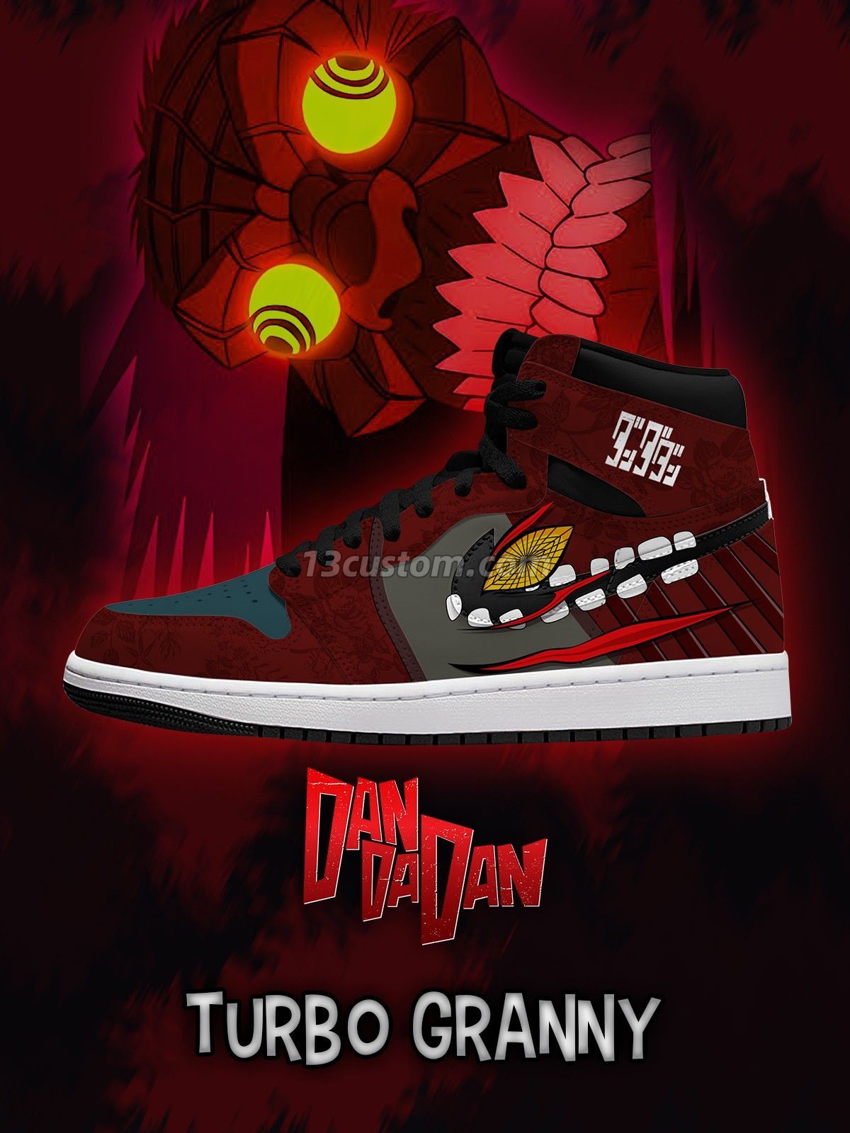 Turbo Granny V.4 Custom High-Top Sneakers