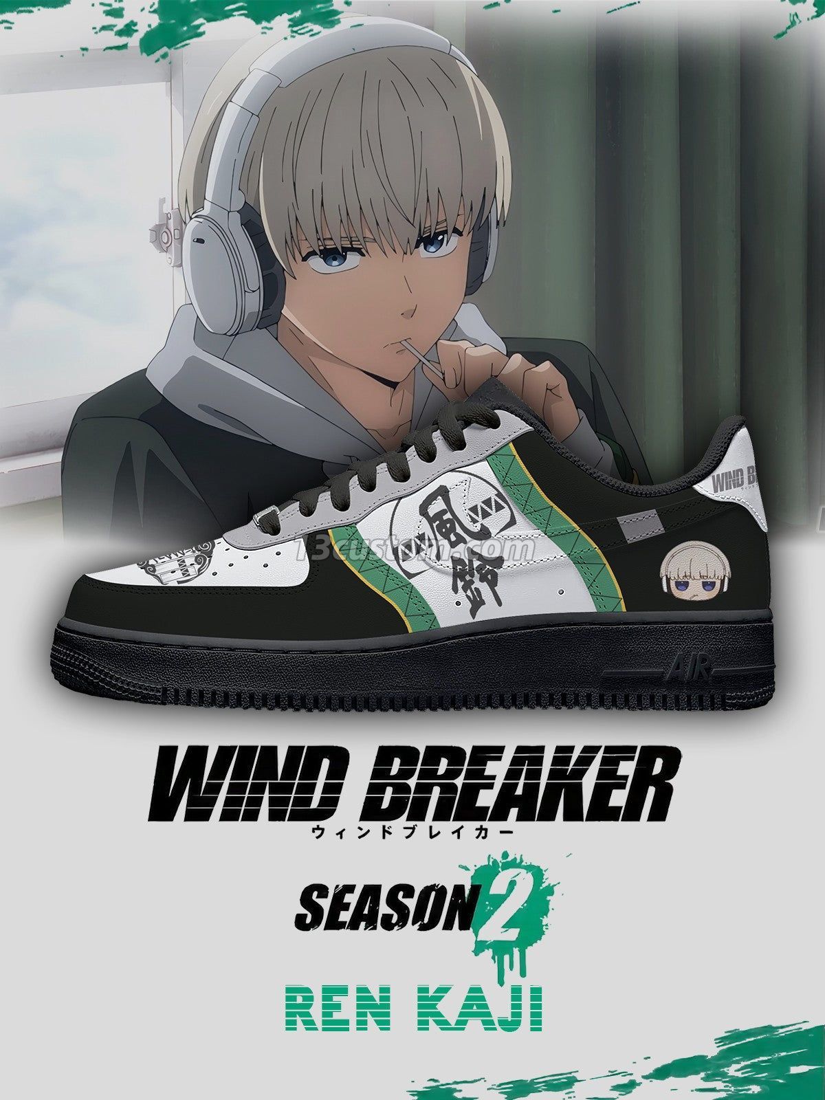 Ren Kaji V.1 Custom Sneakers