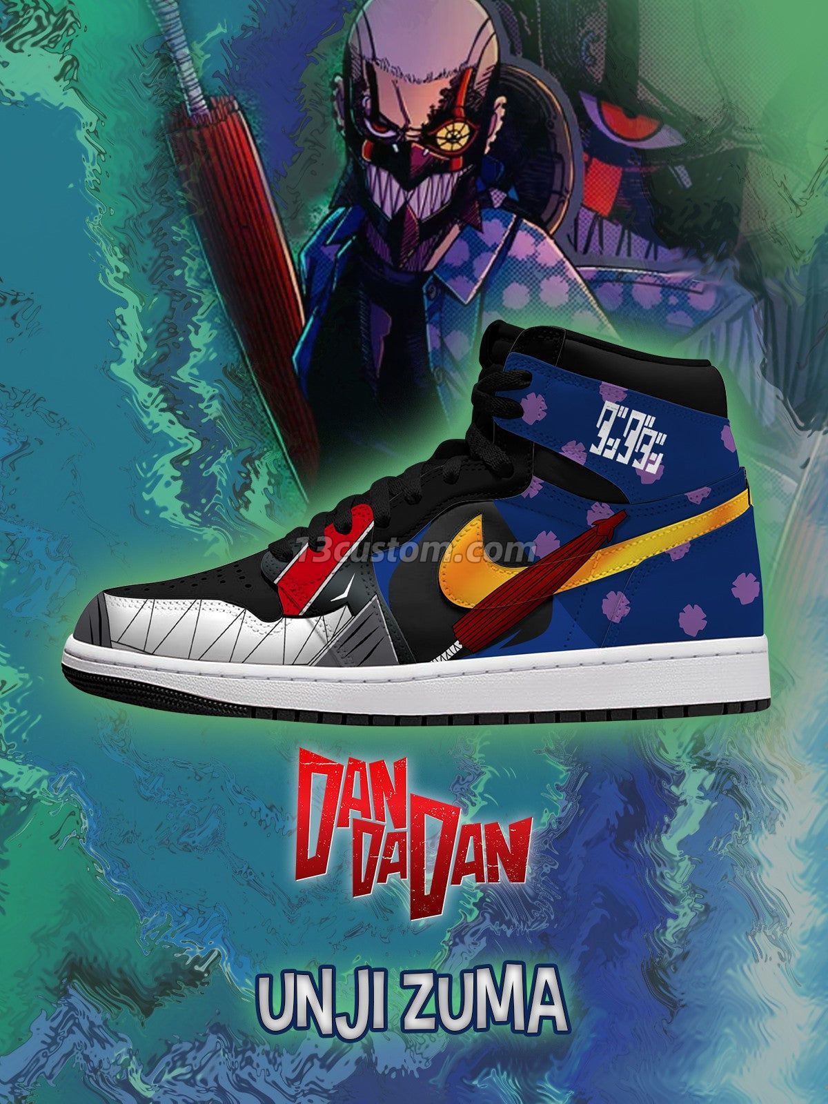 Unji Zuma V.1 Custom High-Top Sneakers