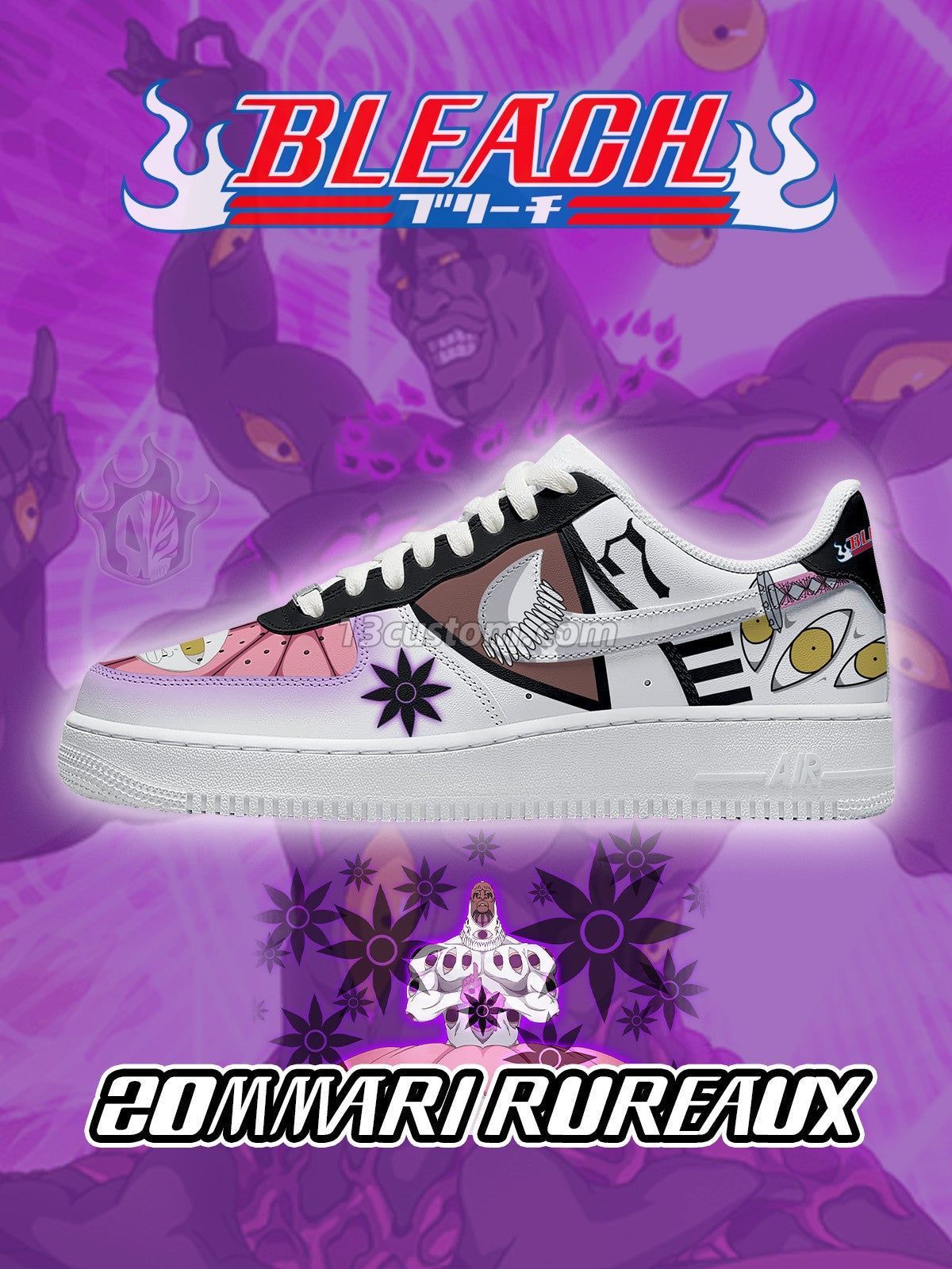 Zommari Rureaux V.2 Custom Sneakers