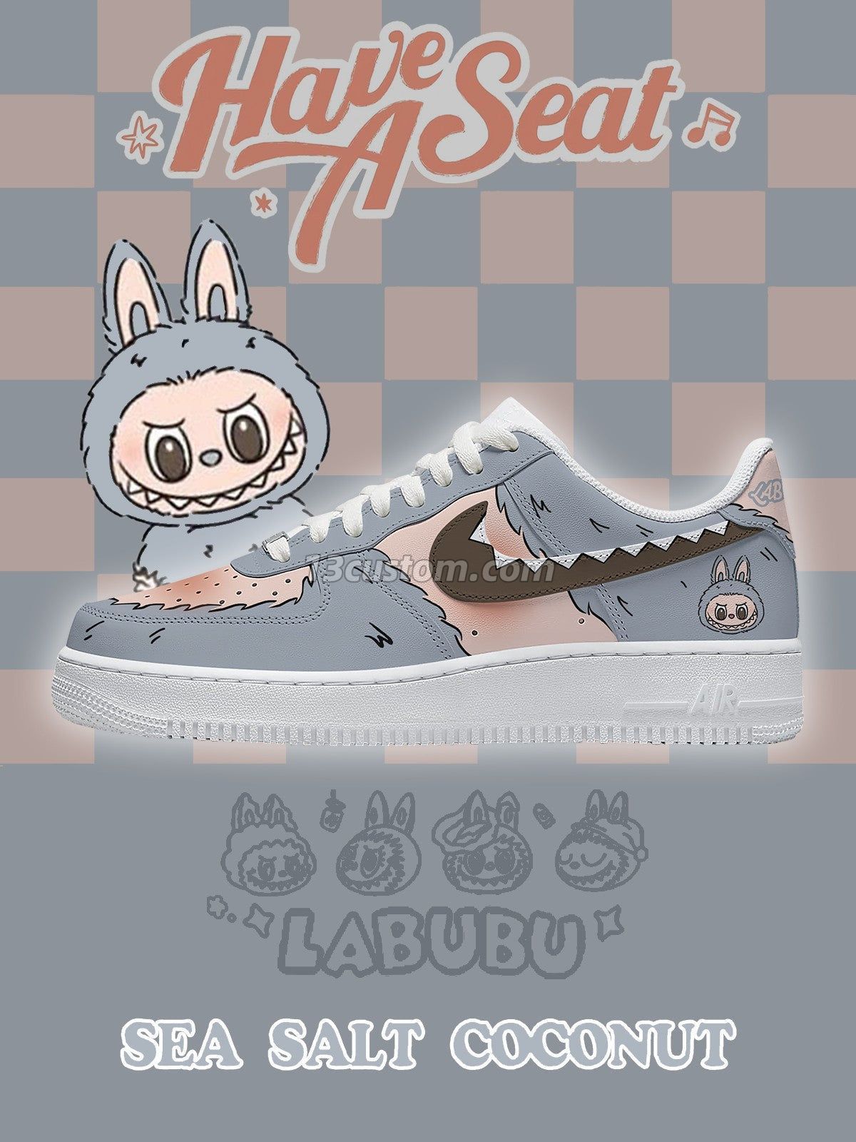 Sea Salt Coconut V.1 Custom Sneakers