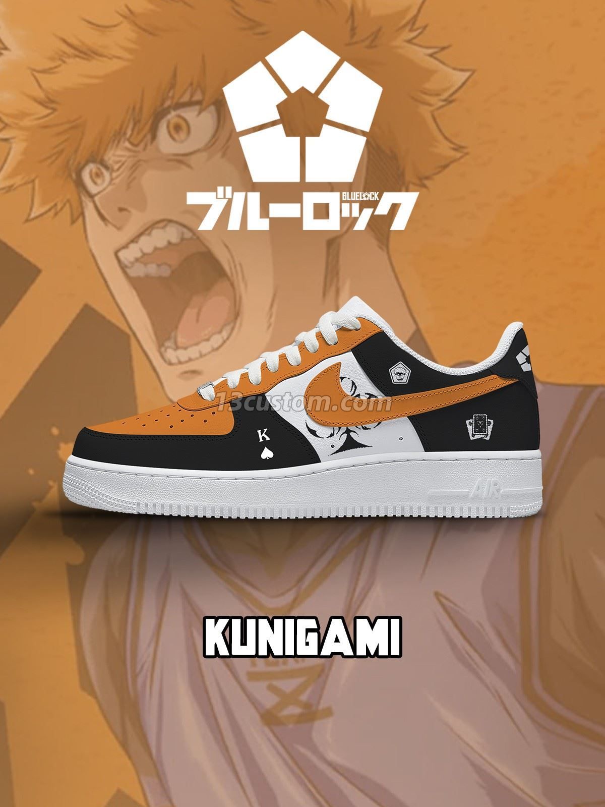 Rensuke Kunigami No.1 Custom Sneakers
