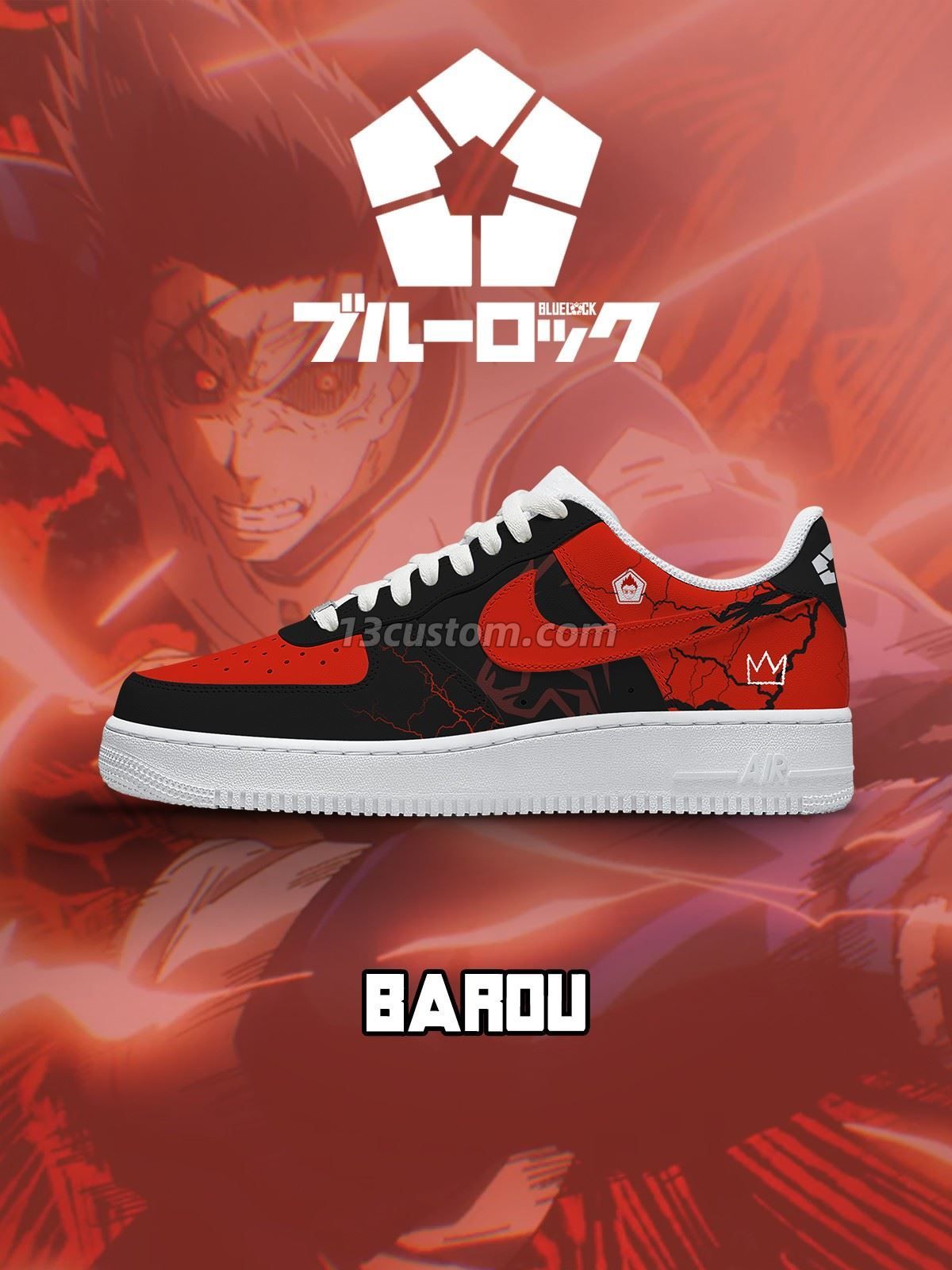 Shoei Baro No.1 Custom Sneakers