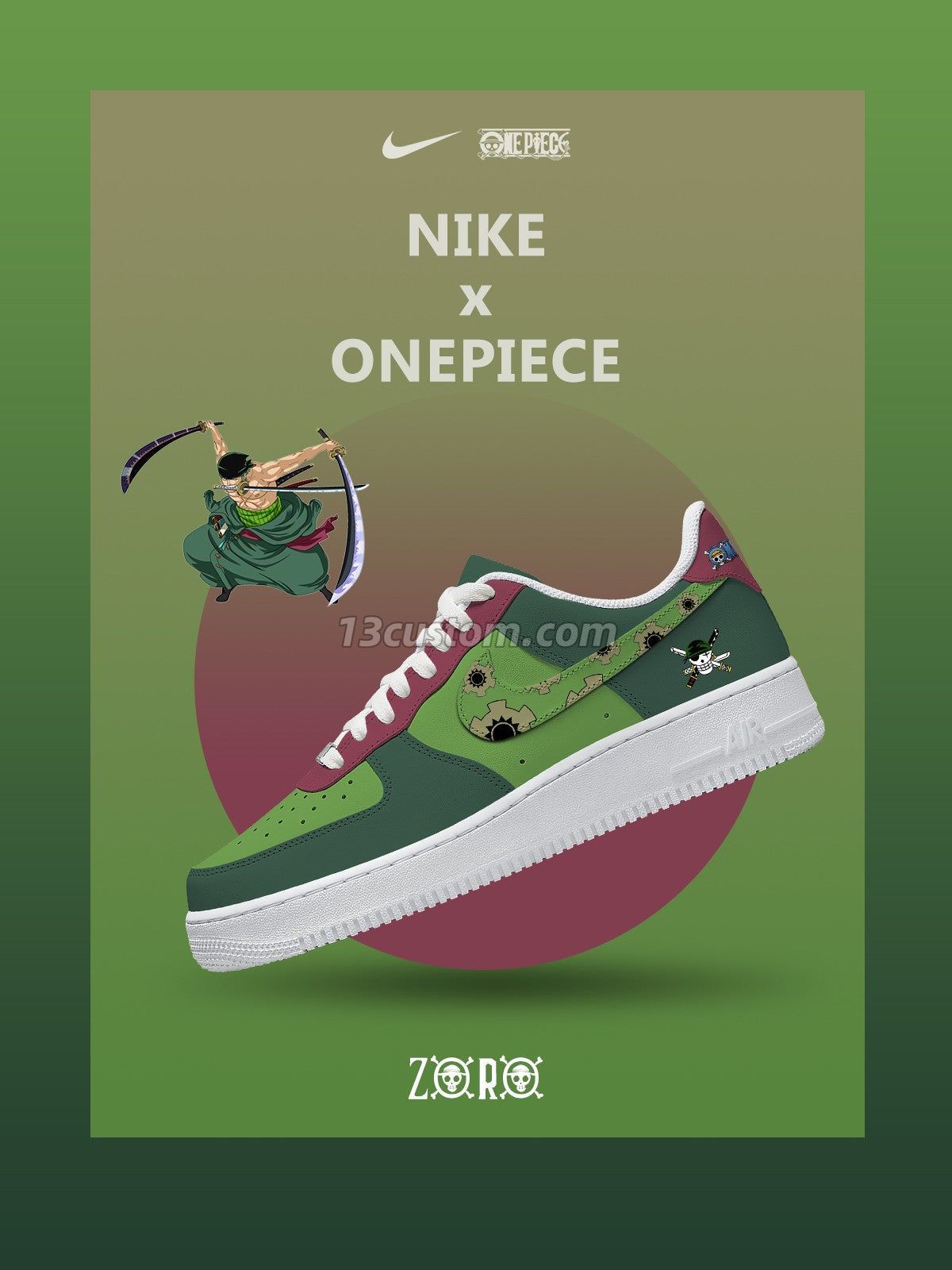 Zoro V.1 Custom Sneakers