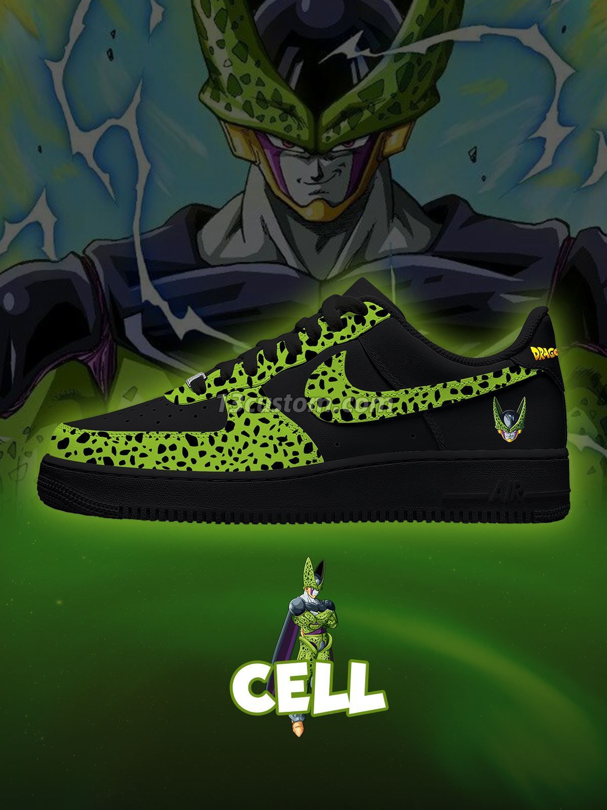 Cell Custom Sneakers