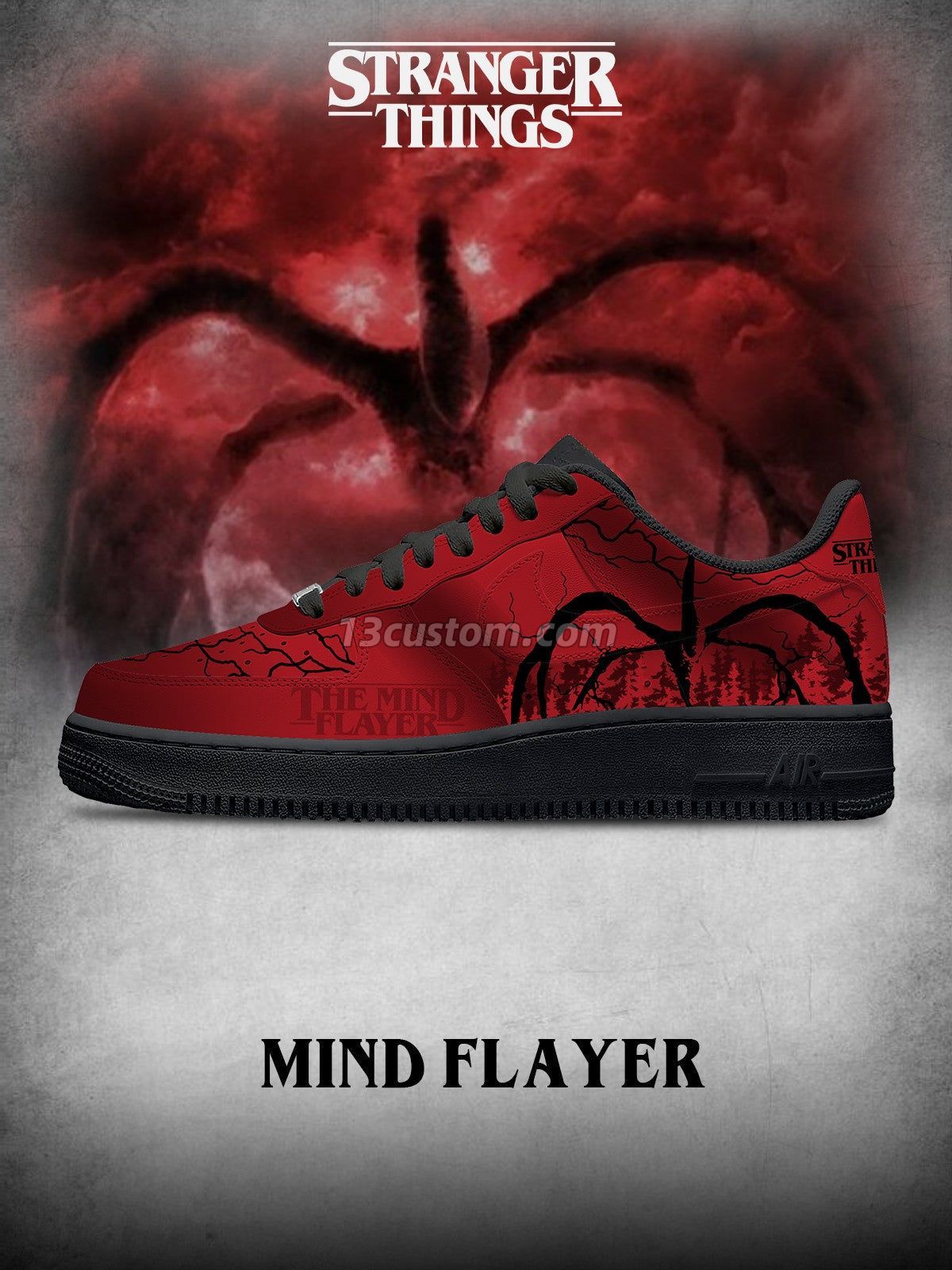 Mind Flayer V.1 Custom Sneakers