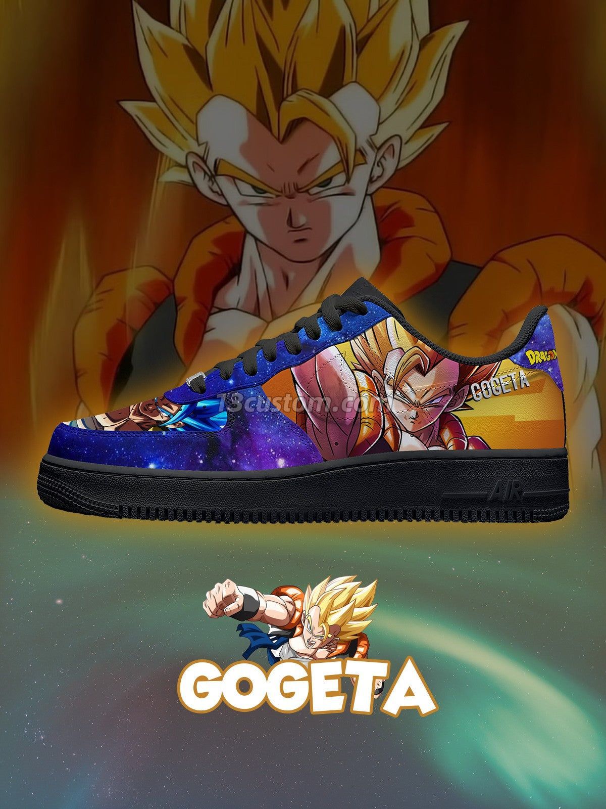 Gogeta V.1 Custom Sneakers