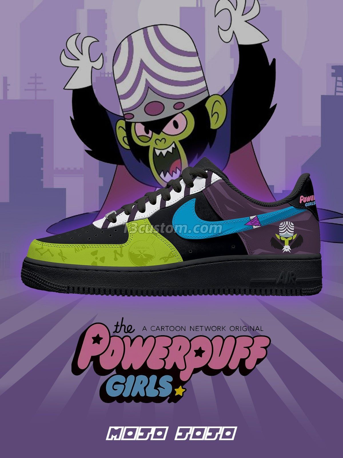 Mojo Jojo V.1 Custom Sneakers