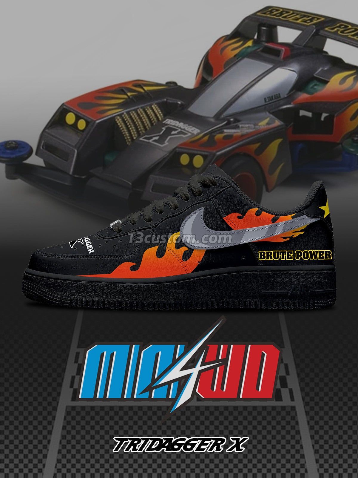 Tridagger X V.1 Custom Sneakers