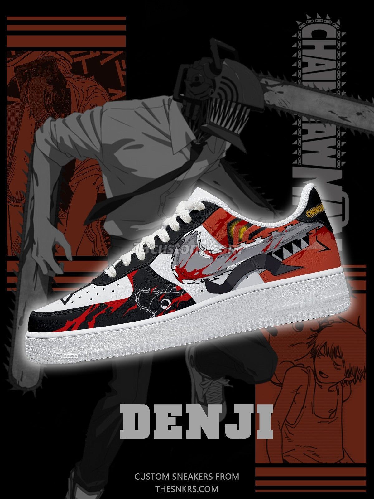 Denji V.2 Custom Sneakers