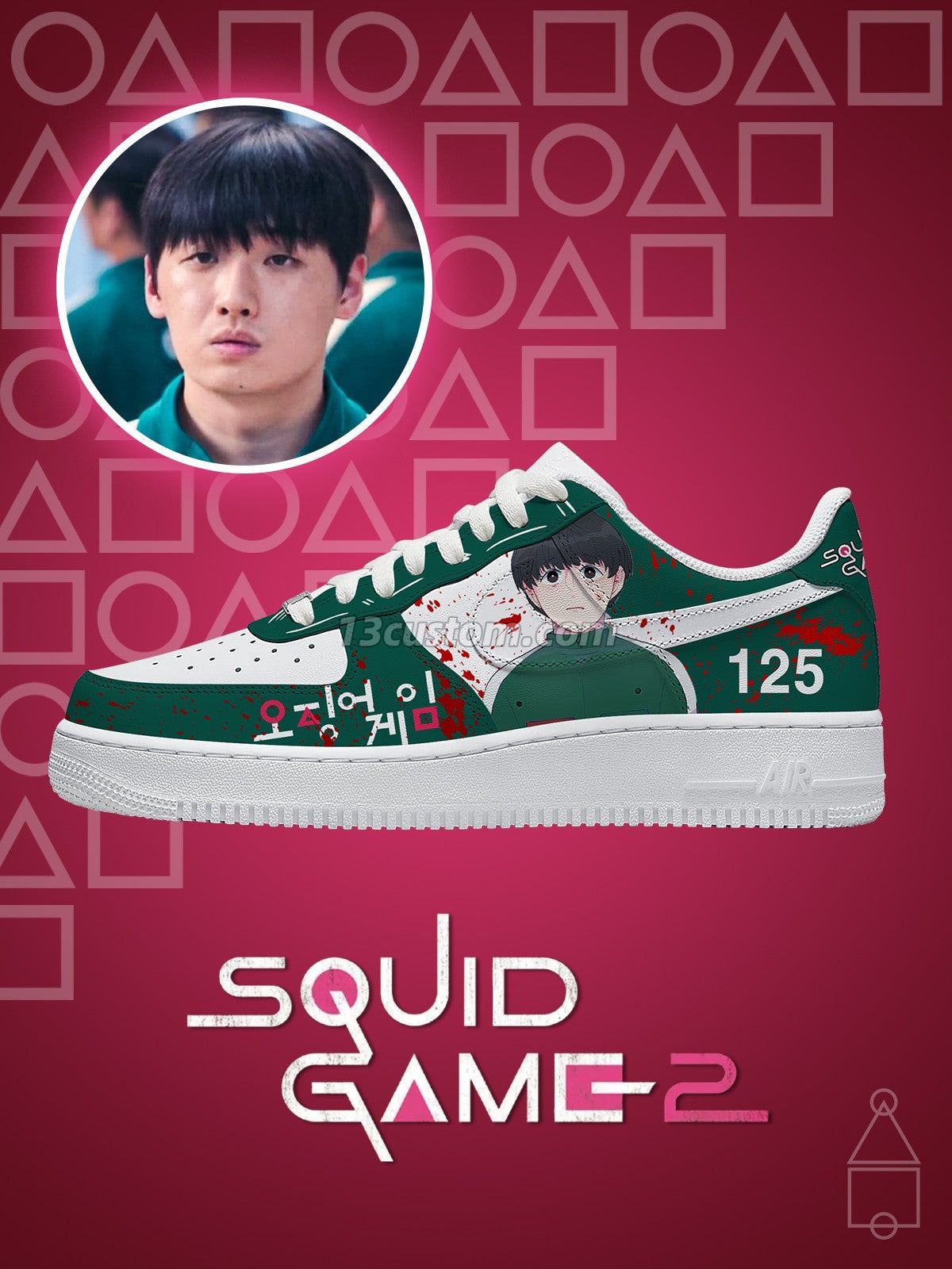 Player 125 V.1 Custom Sneakers