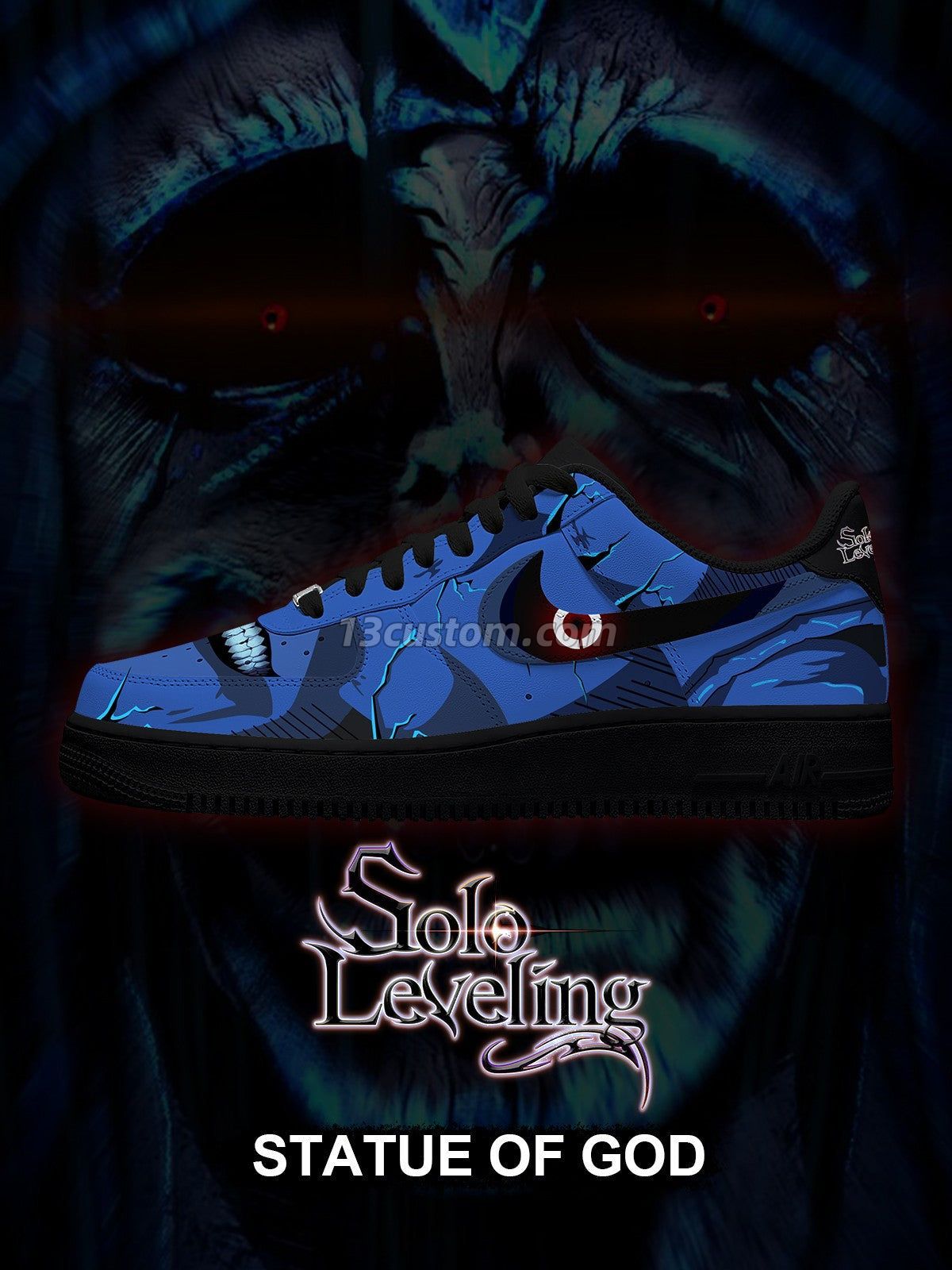 Statue of God V.1 Custom Sneakers