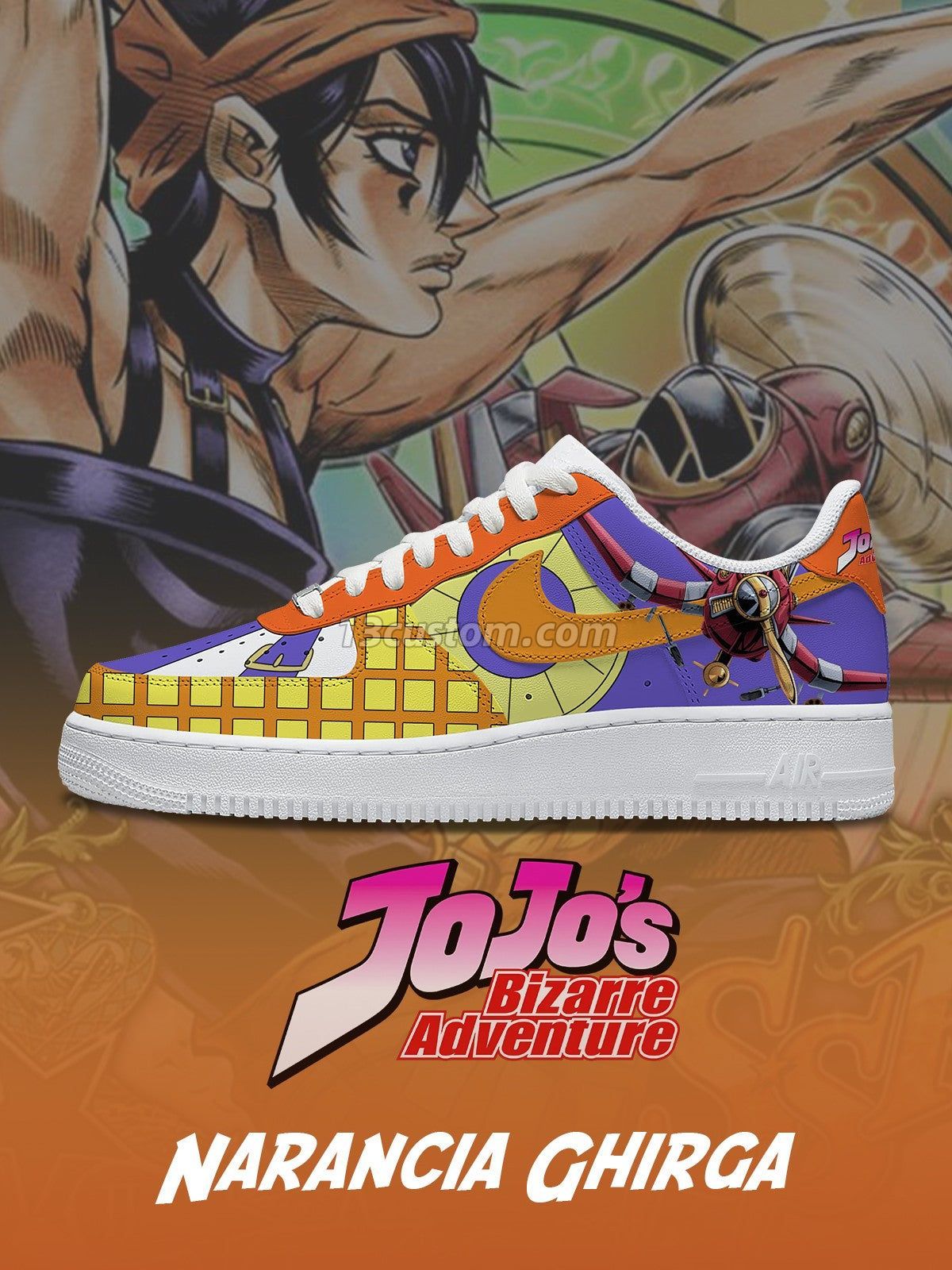 Narancia Ghirga V.2 Custom Sneakers