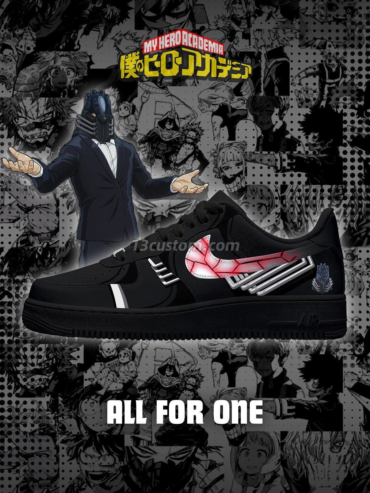 All For One Custom Sneakers