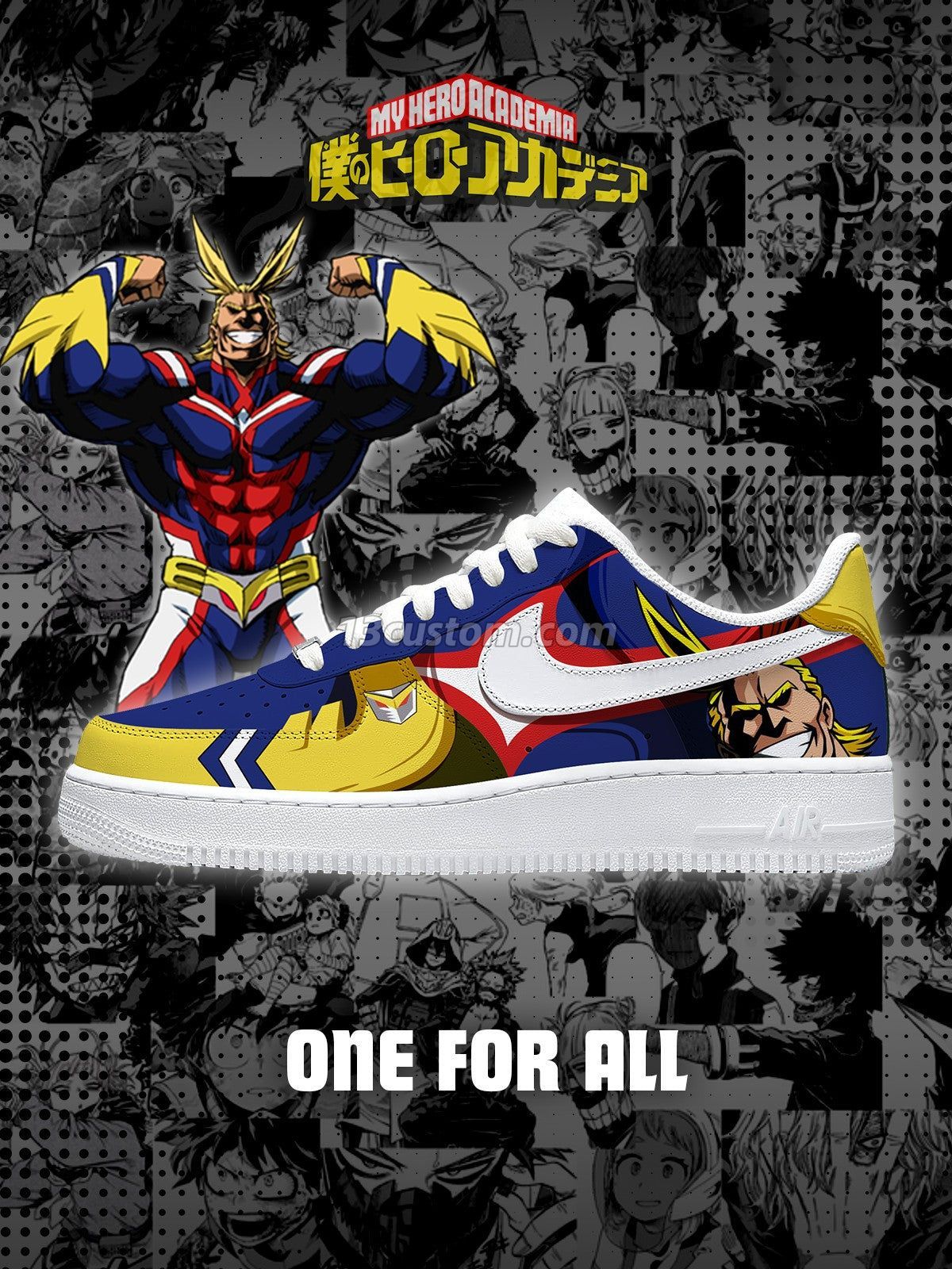 One For All Custom Sneakers