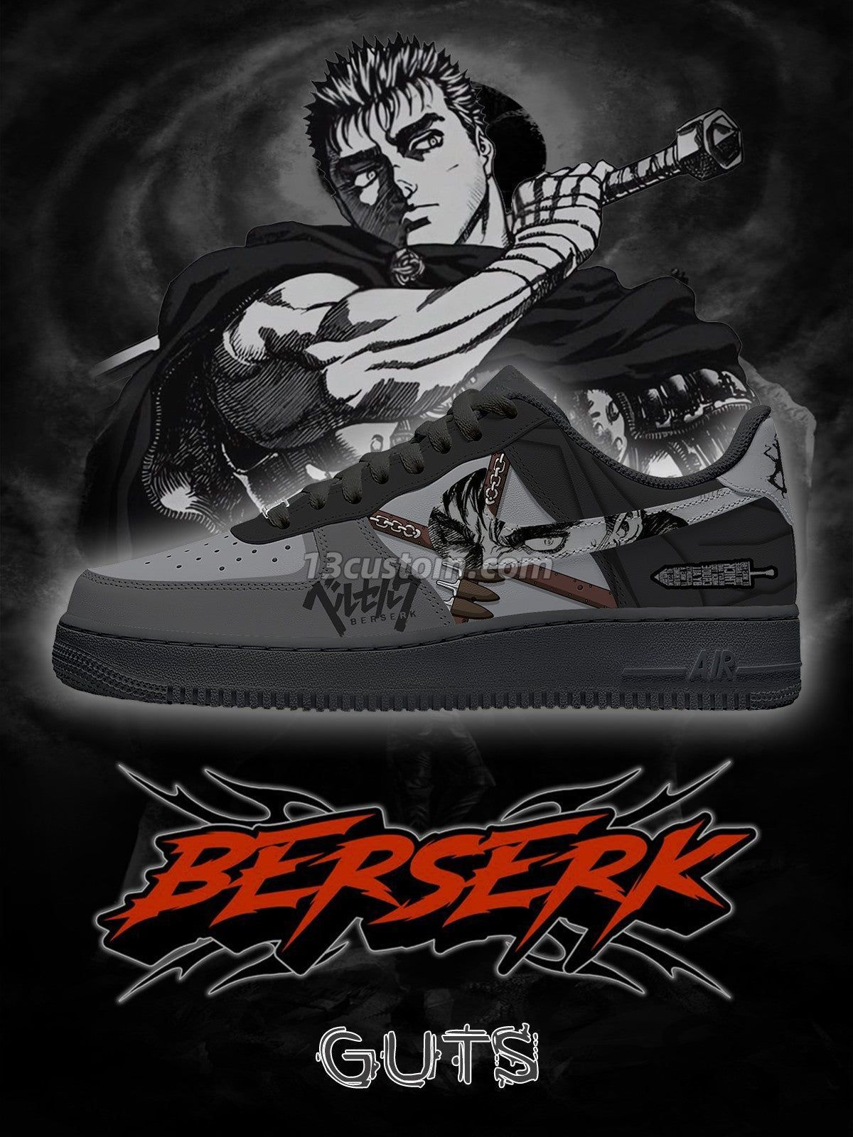 Guts V.2 Custom Sneakers