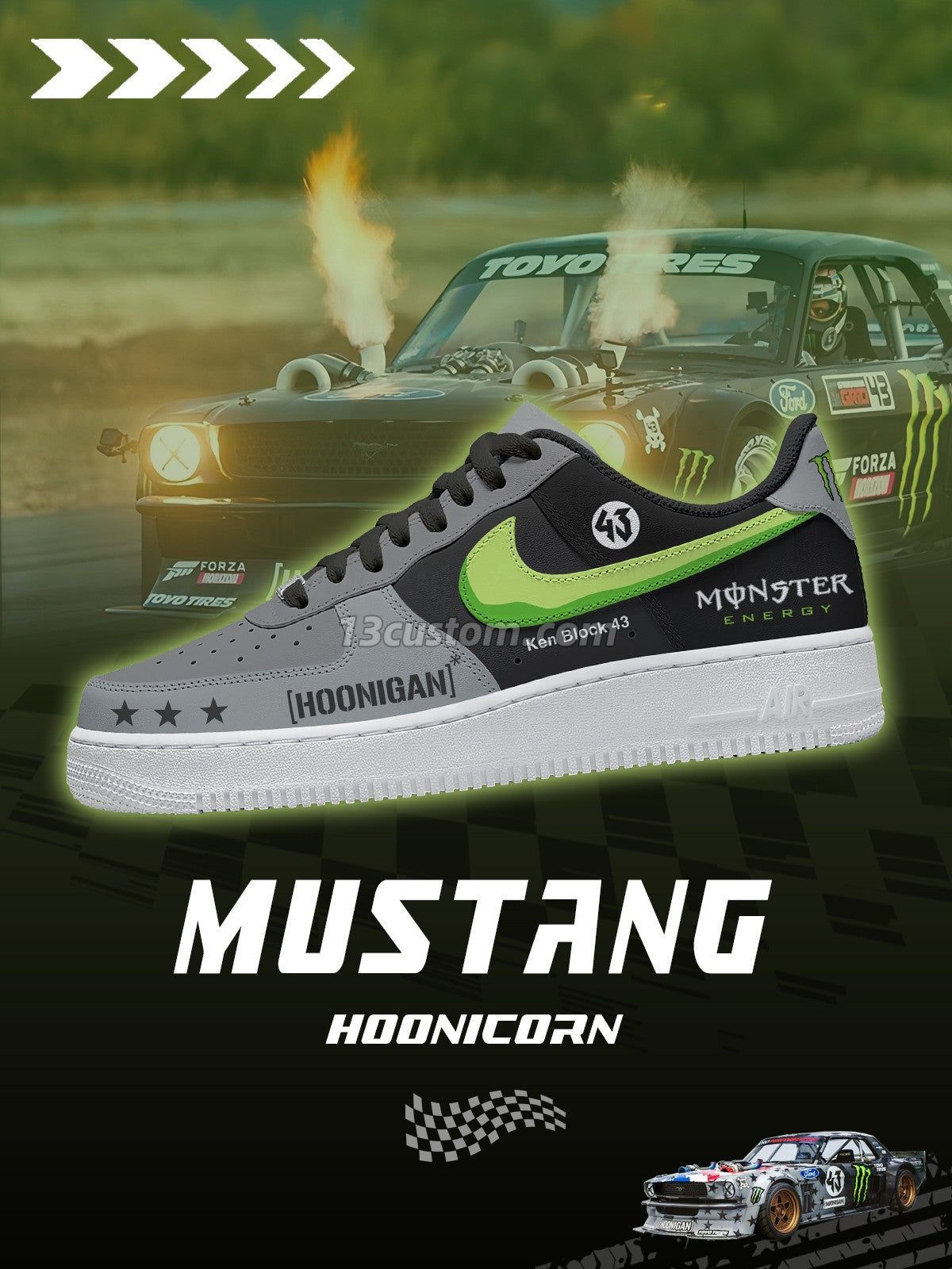 Ken Block Hoonicorn V.1 Custom Sneakers