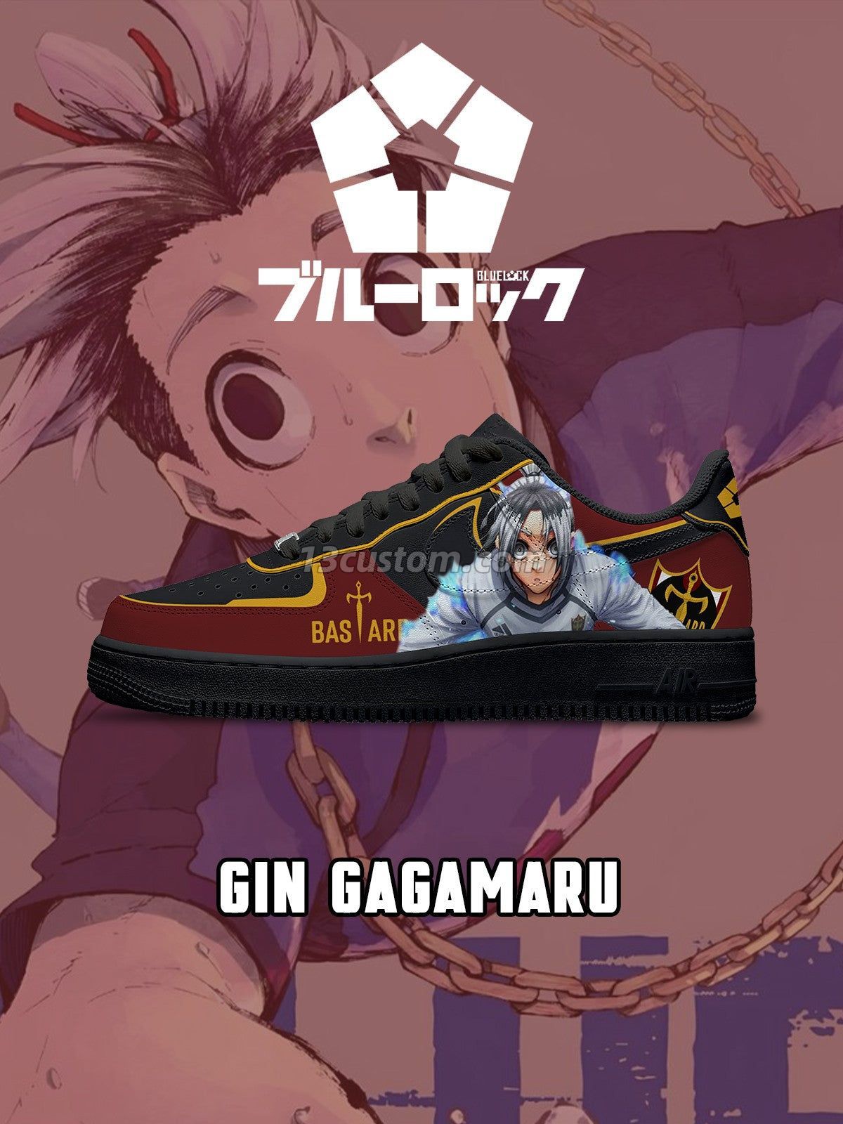 Gin Gagamaru V.4 Custom Sneakers