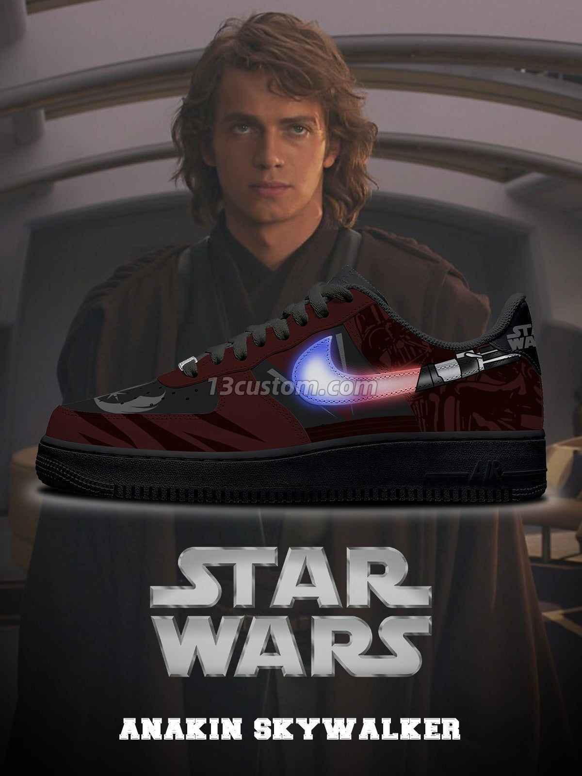 Anakin Skywalker V.1 Custom Sneakers