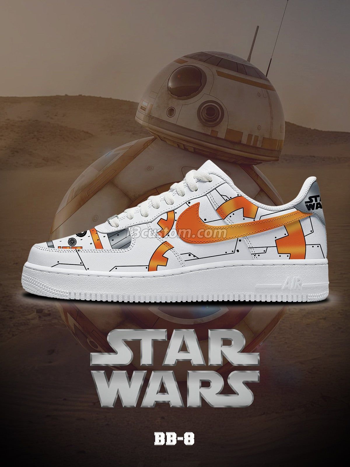 BB-8 V.1 Custom Sneakers