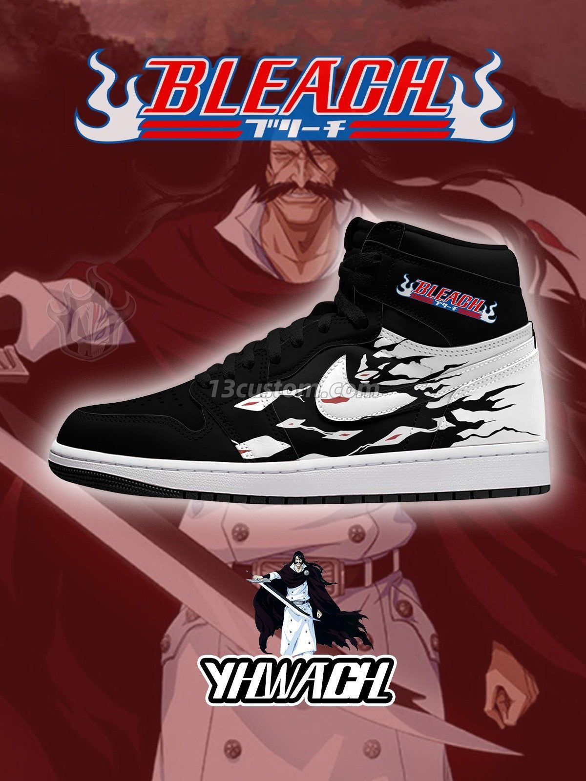 Yhwach V.1 Custom High-Top Sneakers
