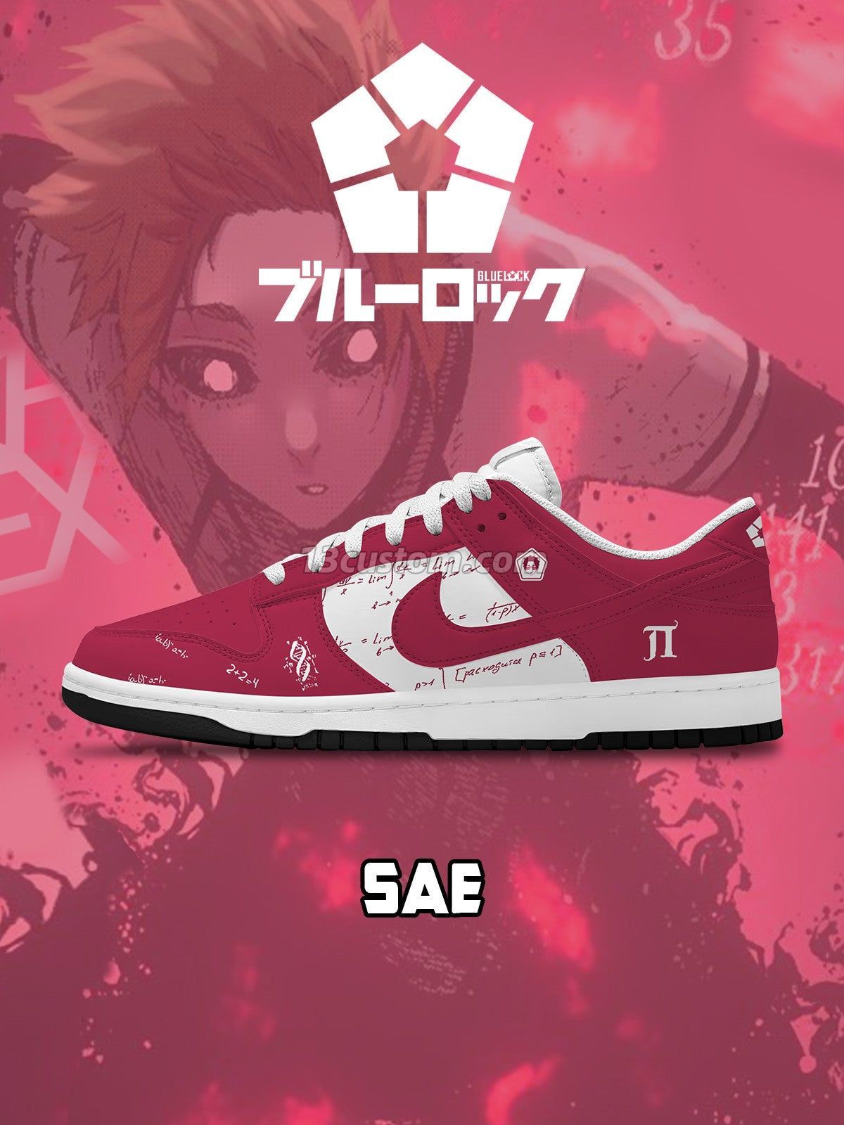 Sae Itosh V.1 Custom Court-Low Sneakers