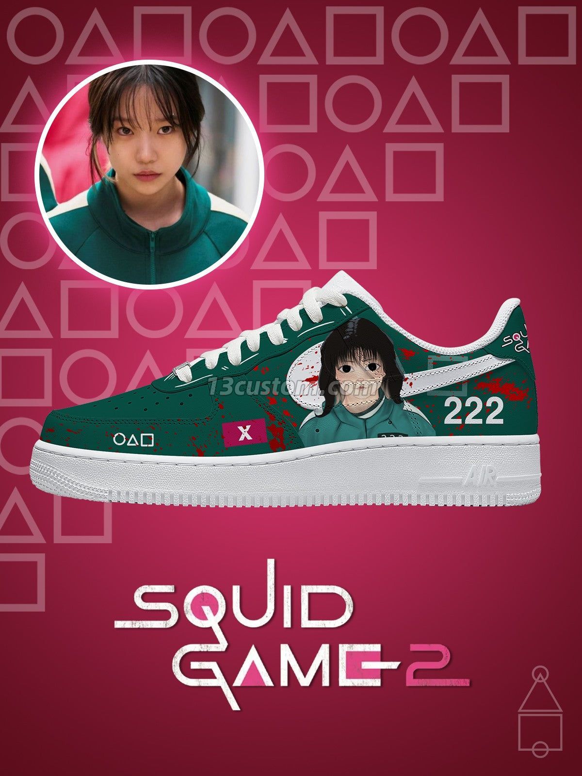 Player 222 V.3 Custom Sneakers