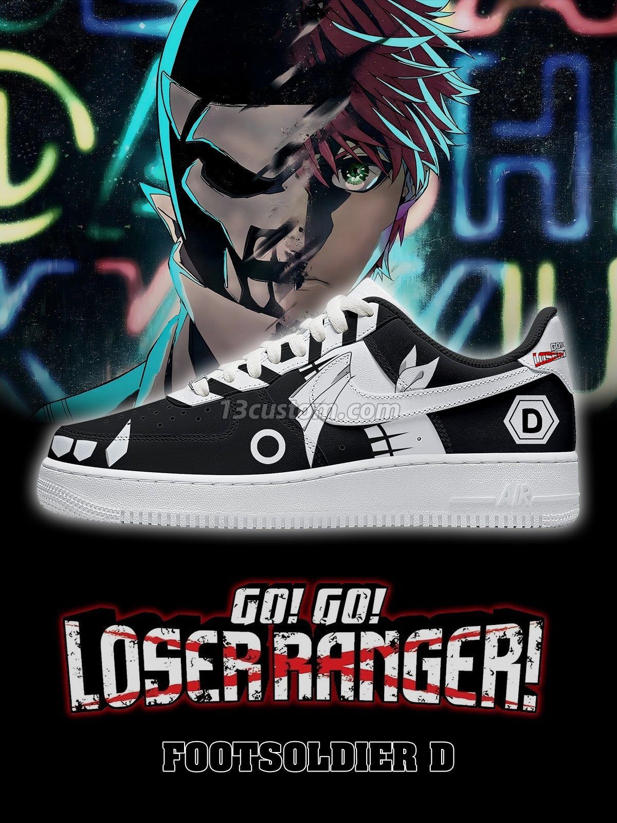 Footsoldier D V.1 Custom Sneakers